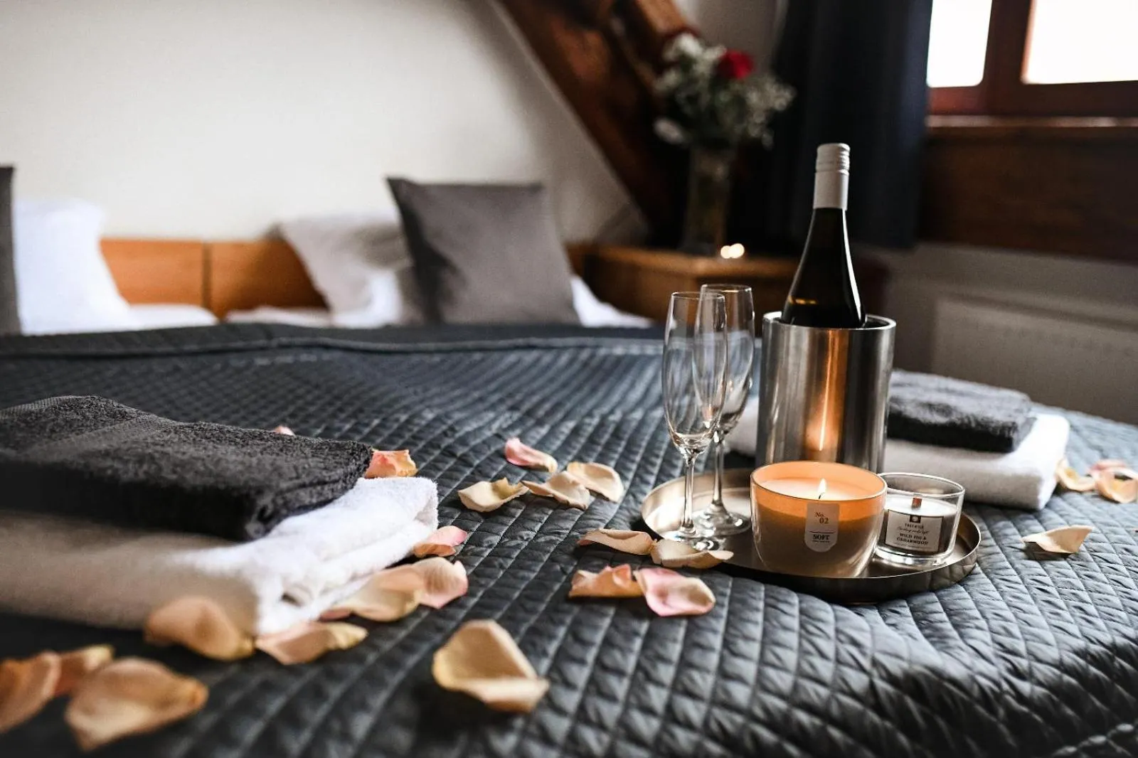 Bed in Wellness hotel & minipivovar Kněžínek