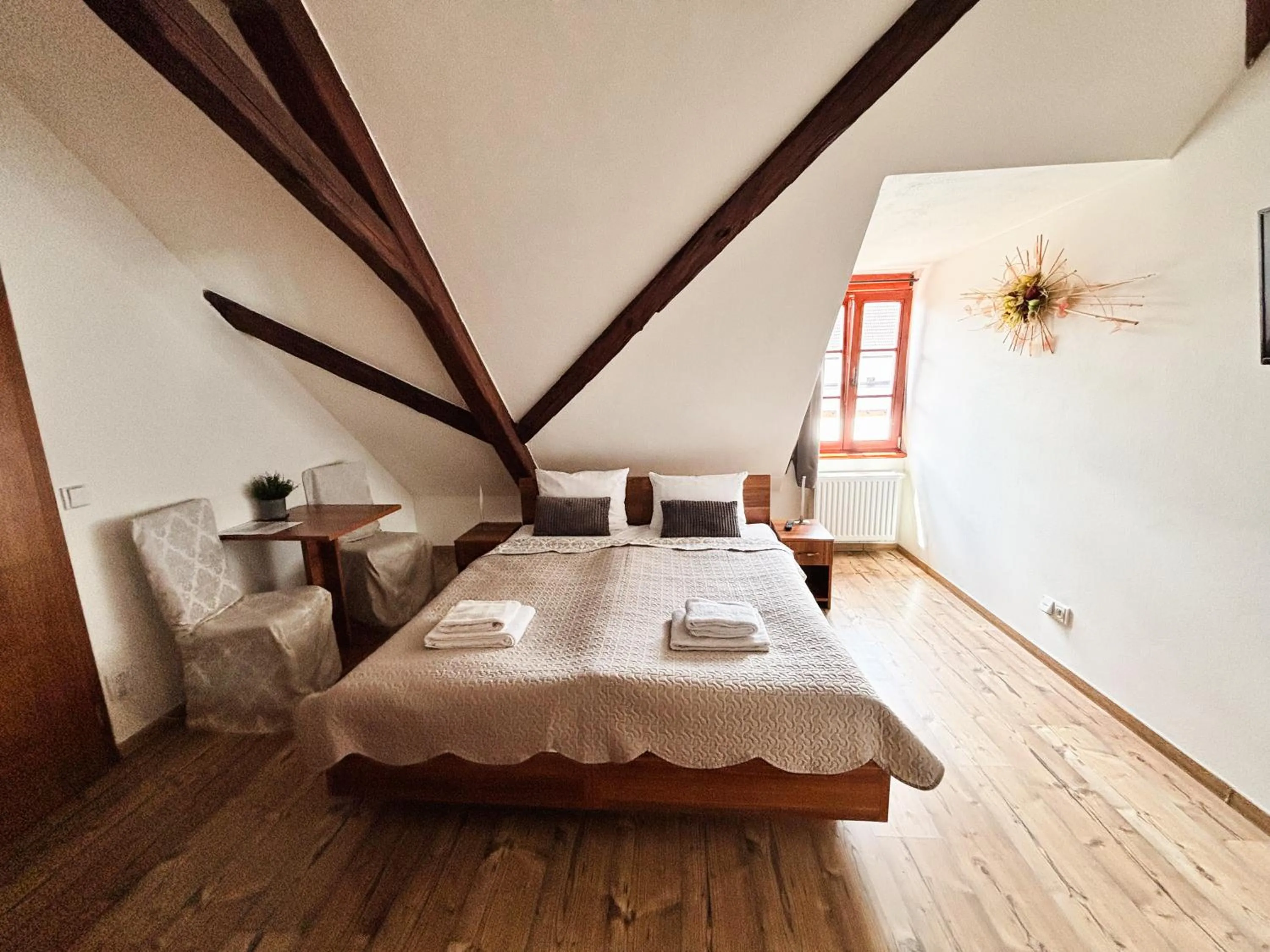 Bed in Wellness hotel & minipivovar Kněžínek