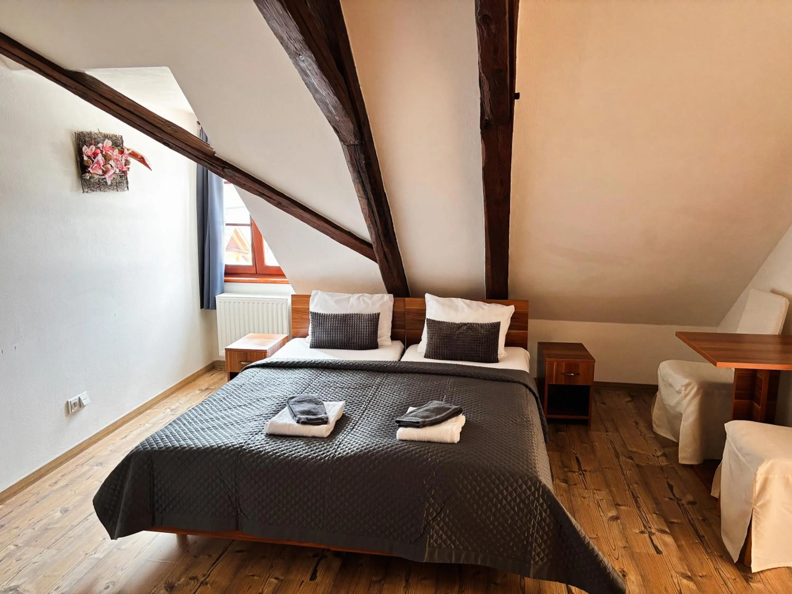 Bed in Wellness hotel & minipivovar Kněžínek