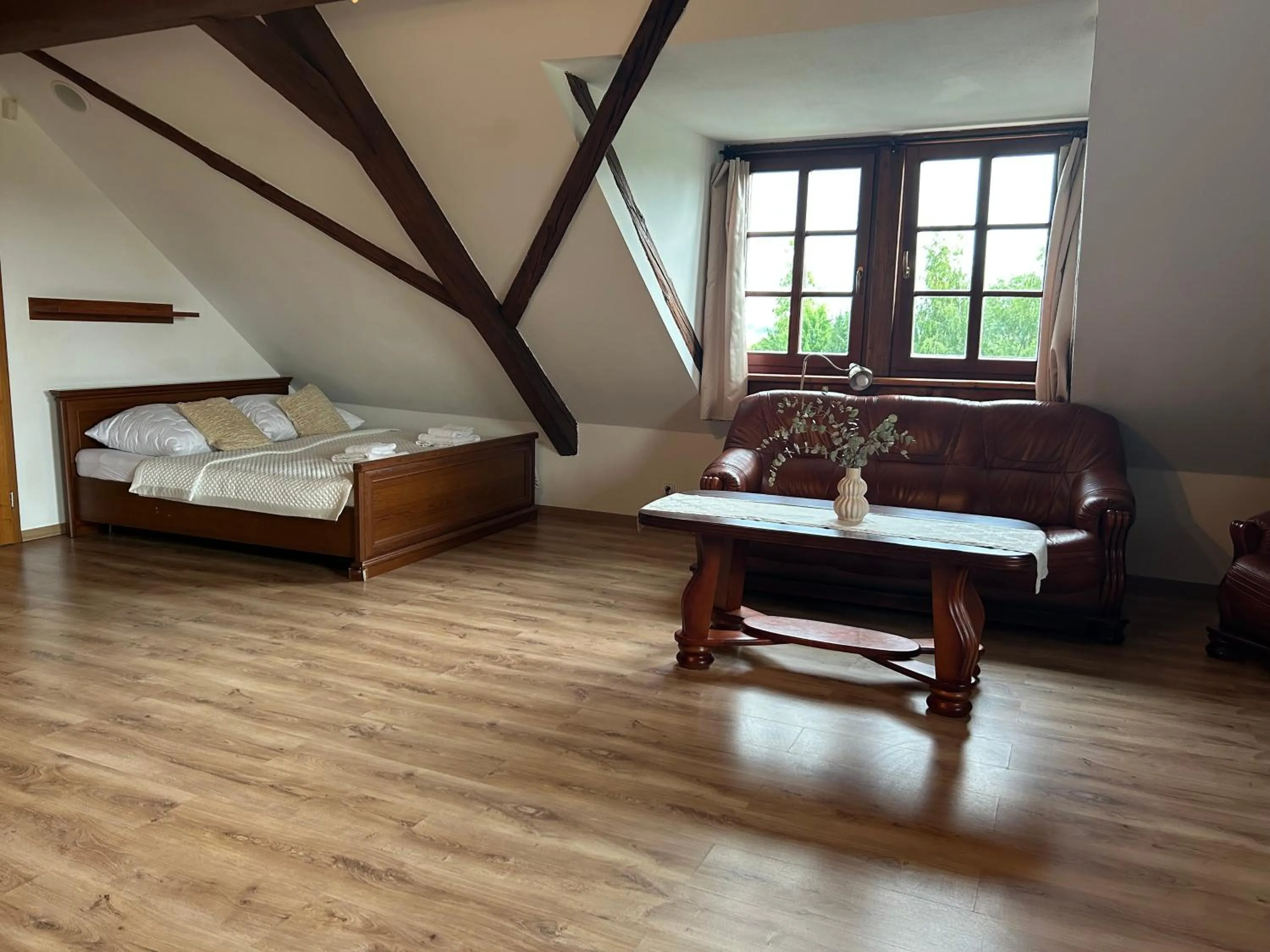 Bed in Wellness hotel & minipivovar Kněžínek