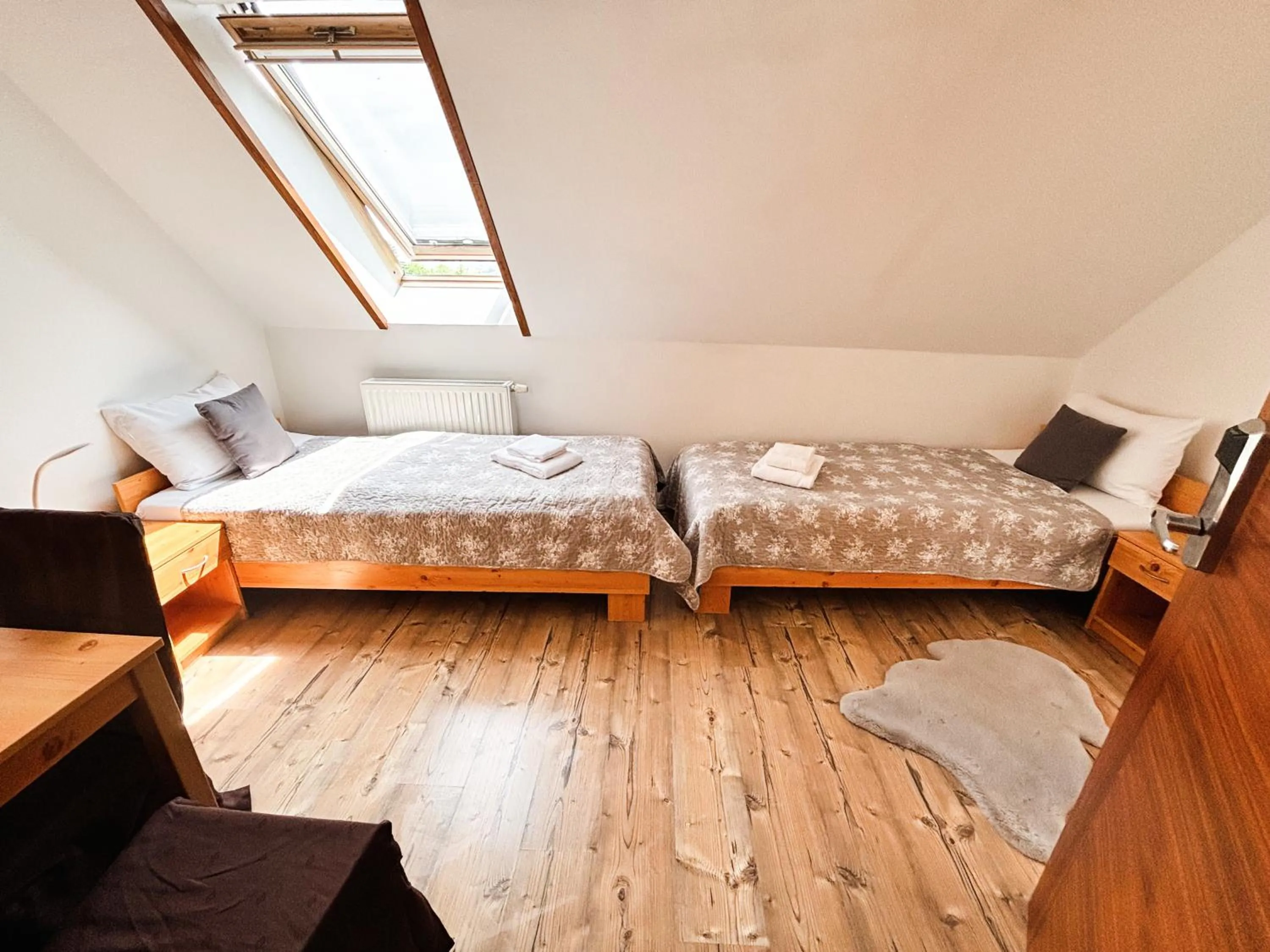 Bed in Wellness hotel & minipivovar Kněžínek