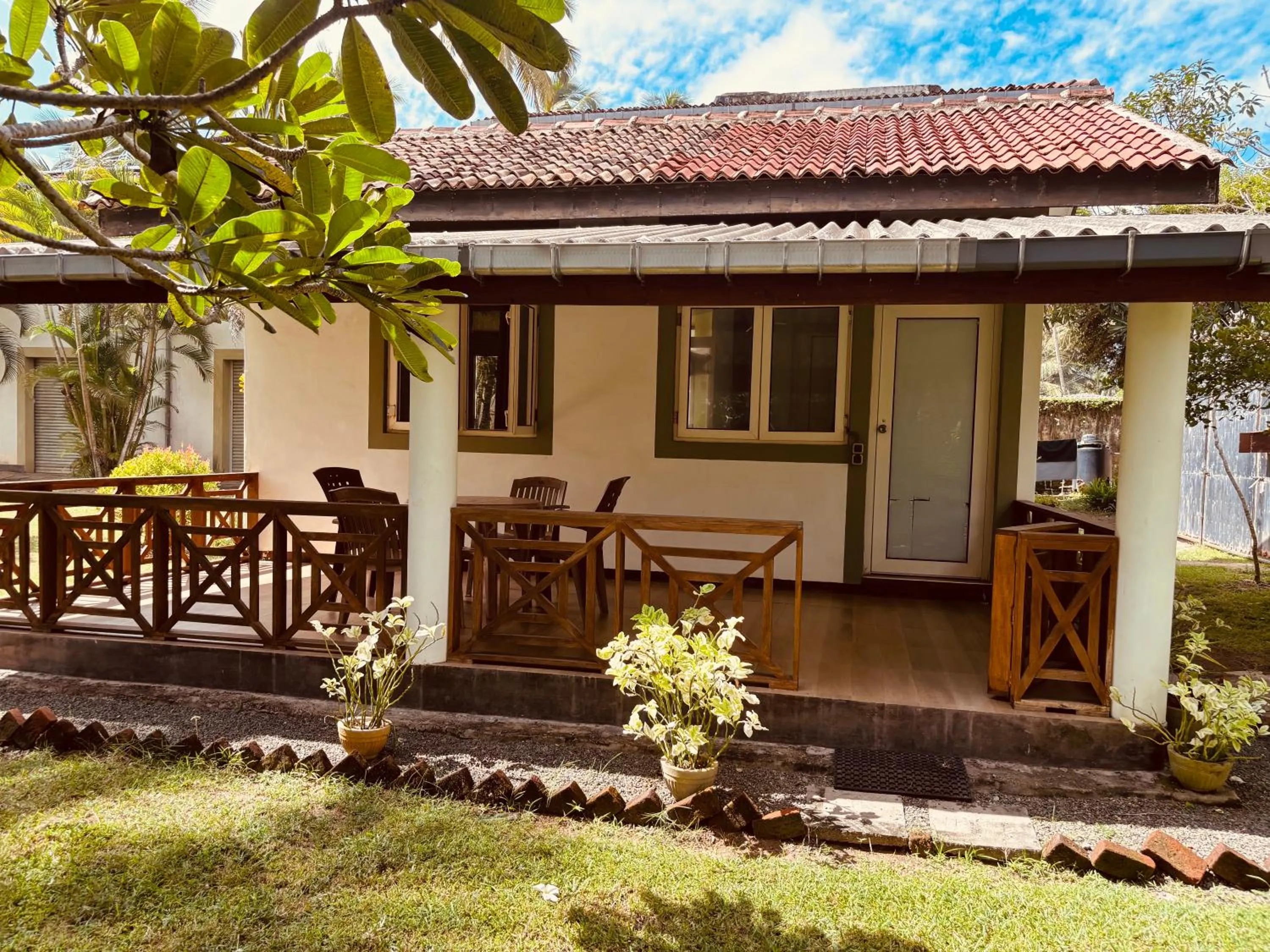 Property building in Raja Beach Hotel