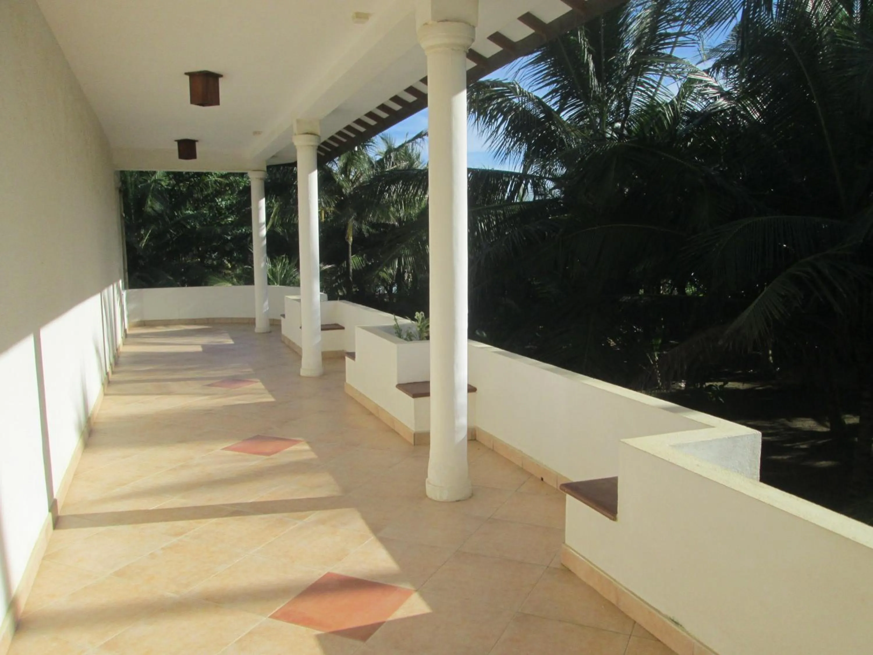 Balcony/Terrace in Raja Beach Hotel