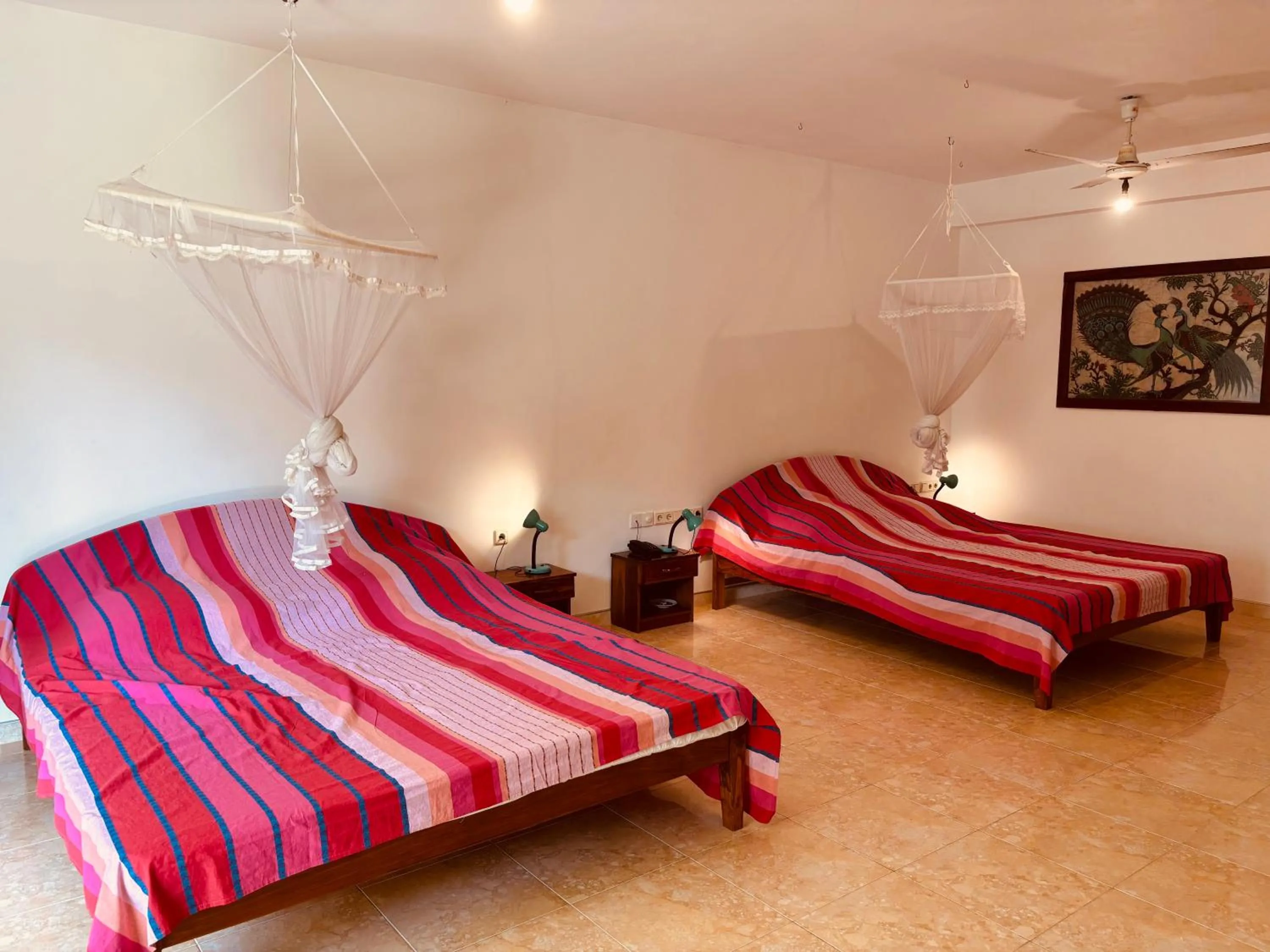 Photo of the whole room, Bed in Raja Beach Hotel