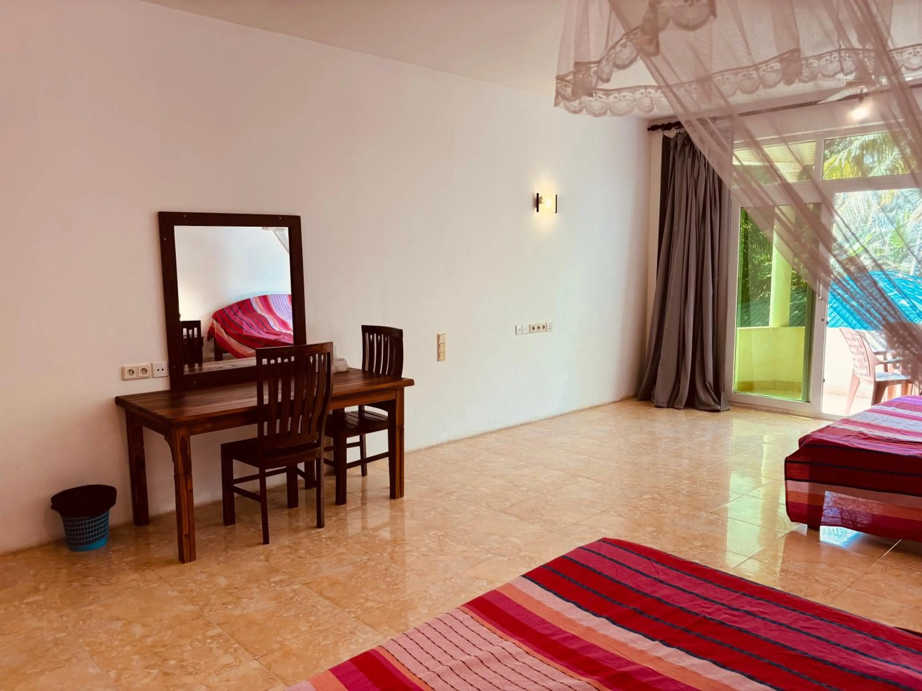 Photo of the whole room, Bed in Raja Beach Hotel