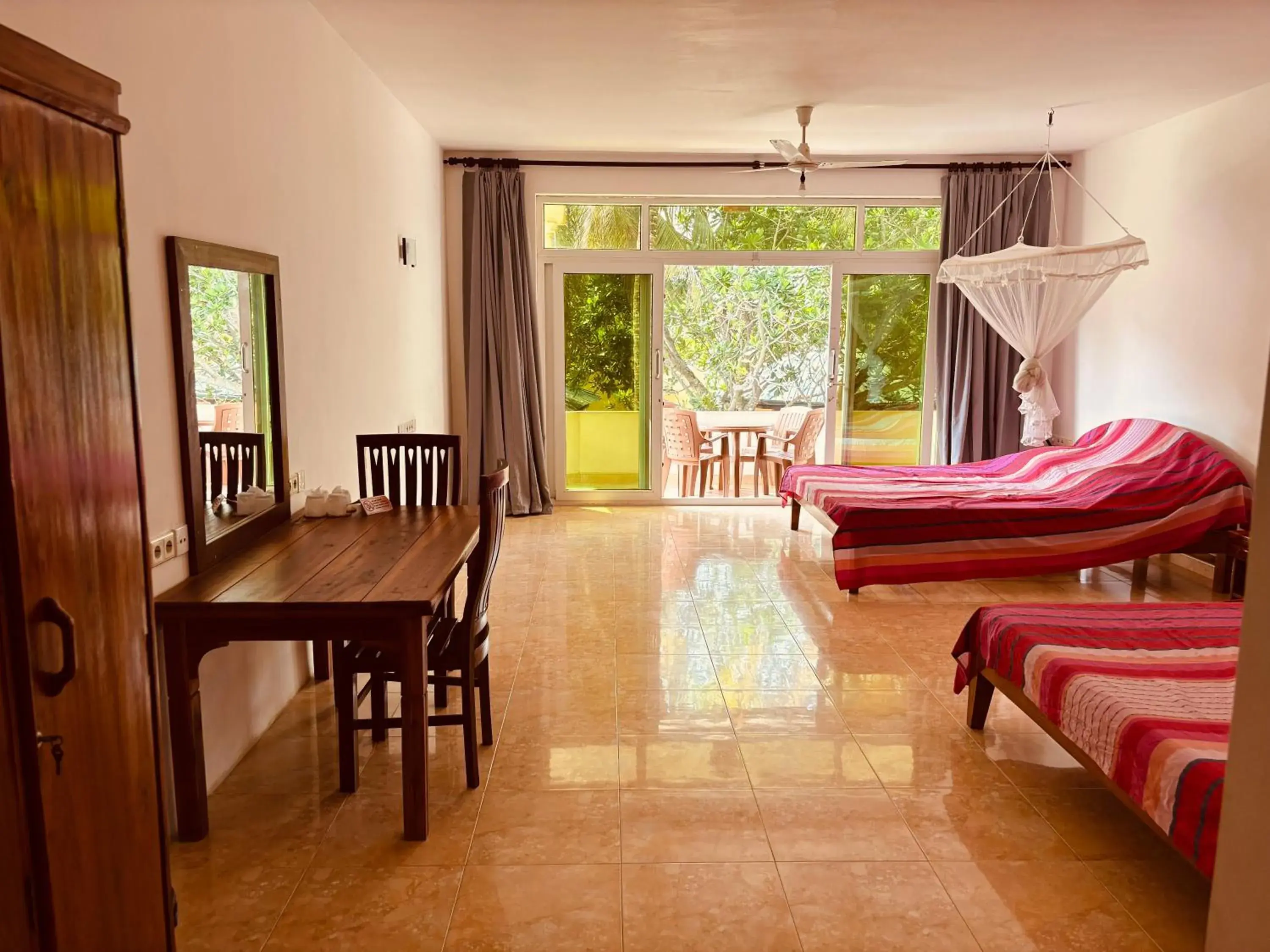 Family Room with Balcony in Raja Beach Hotel Family Room with Balcony in Raja Beach Hotel