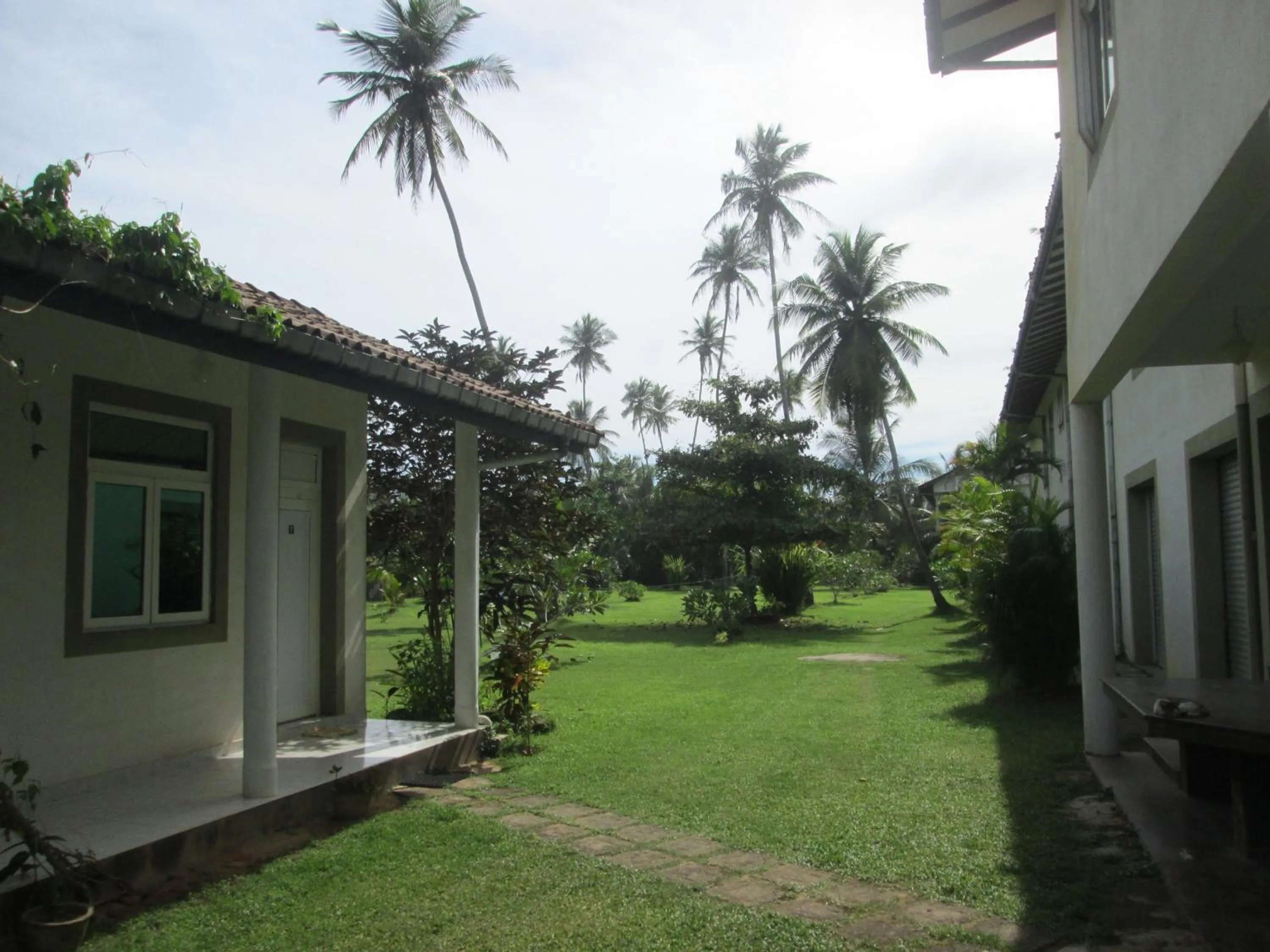 Garden in Raja Beach Hotel