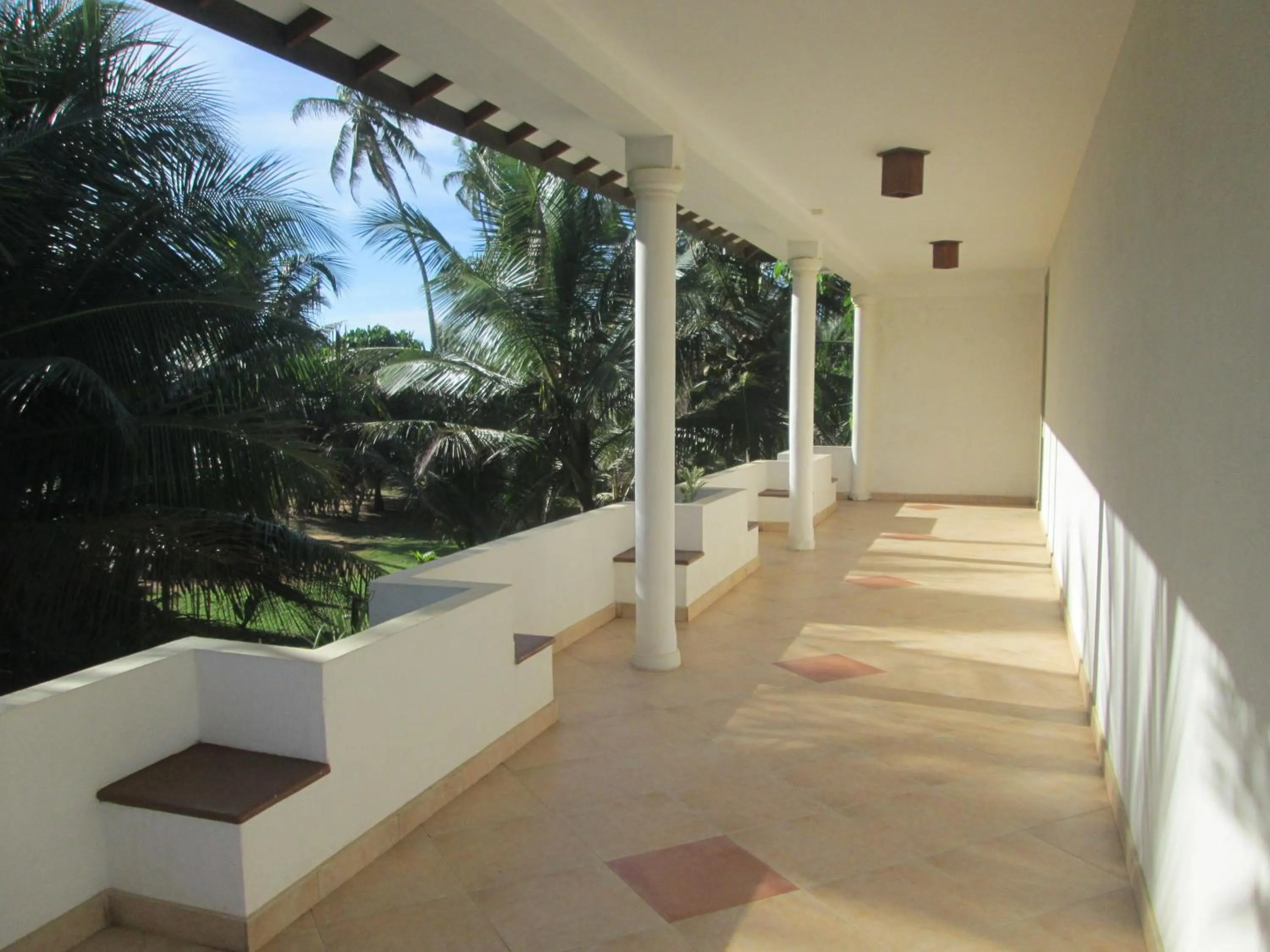 Balcony/Terrace in Raja Beach Hotel