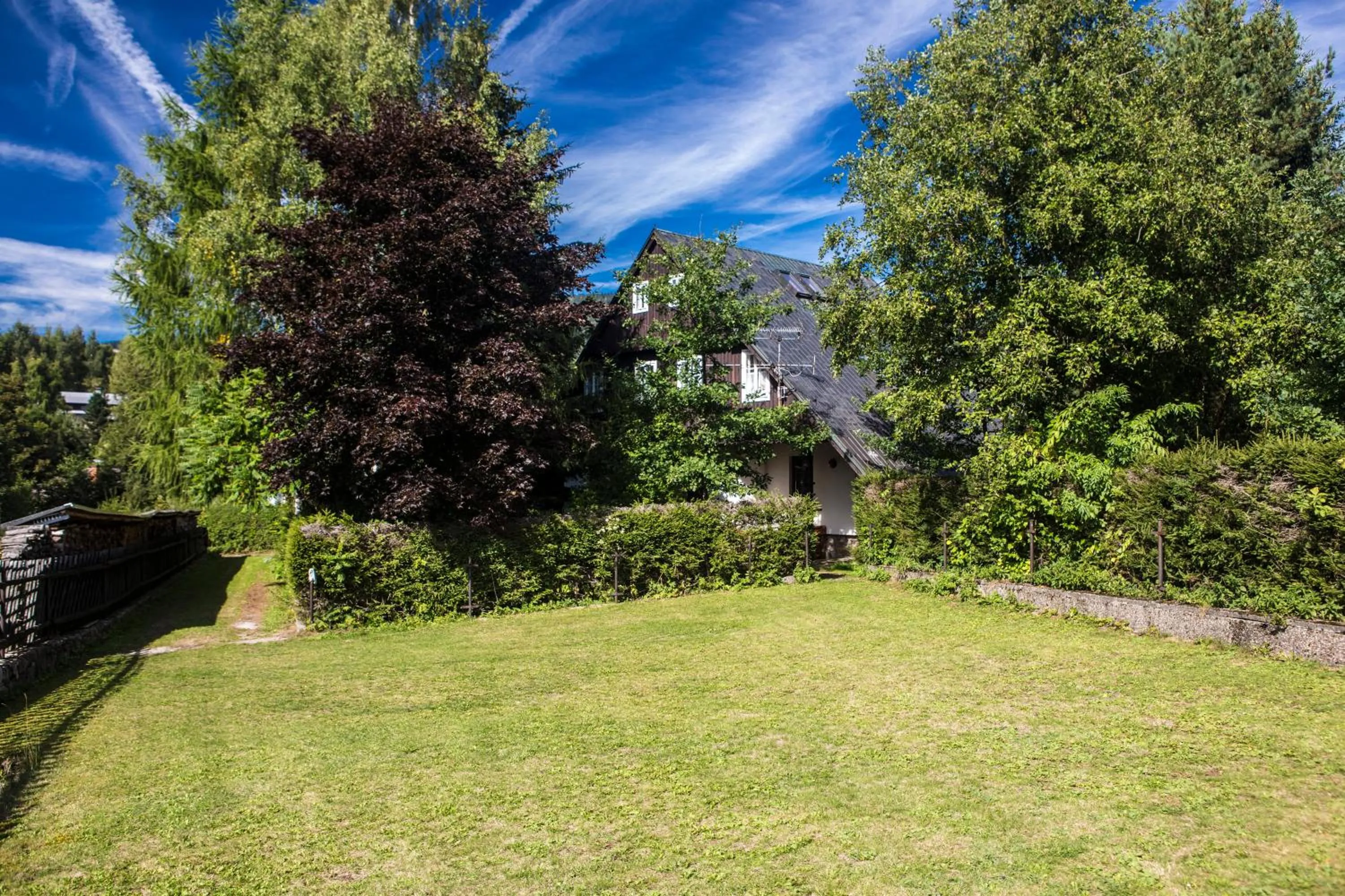 Facade/entrance in Chata Pod lipami