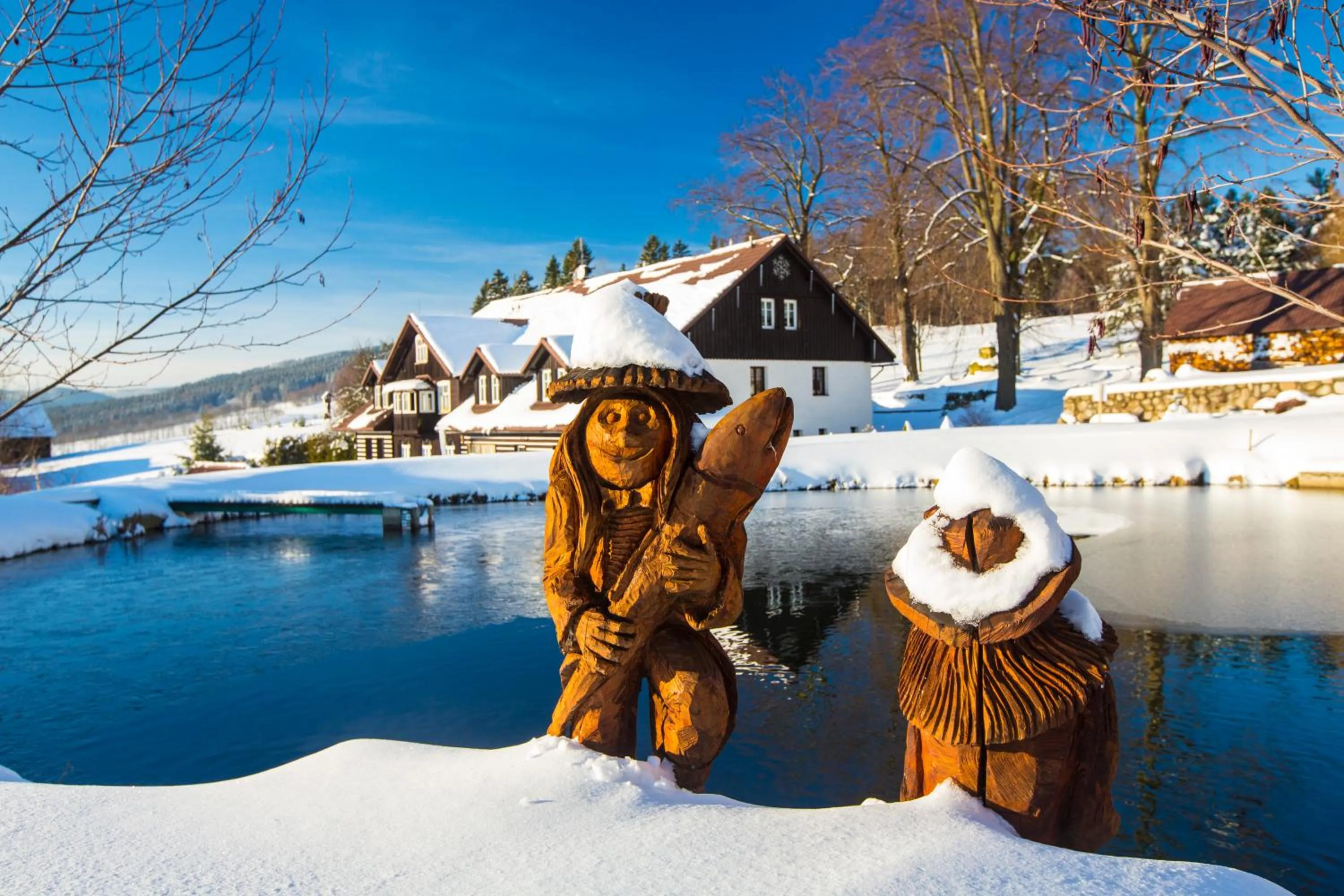 Facade/entrance in Chata Pod lipami