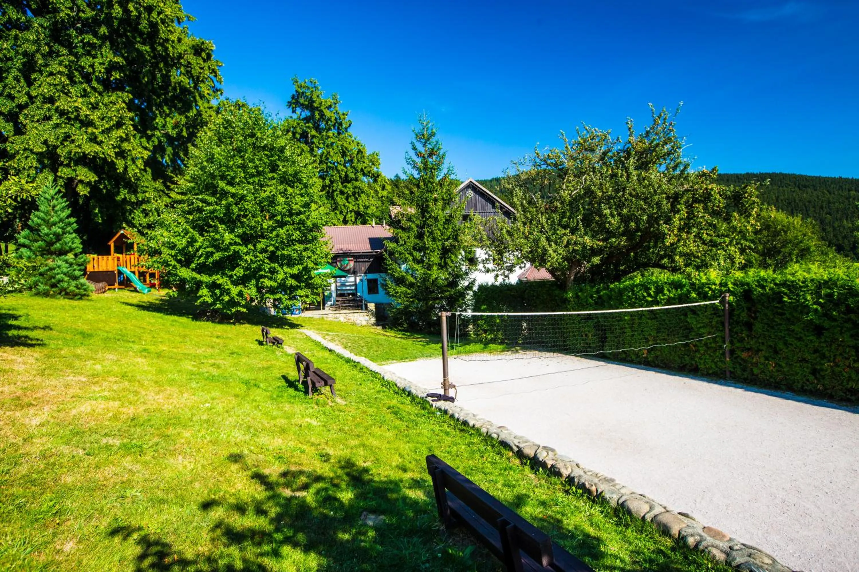 Children play ground in Chata Pod lipami