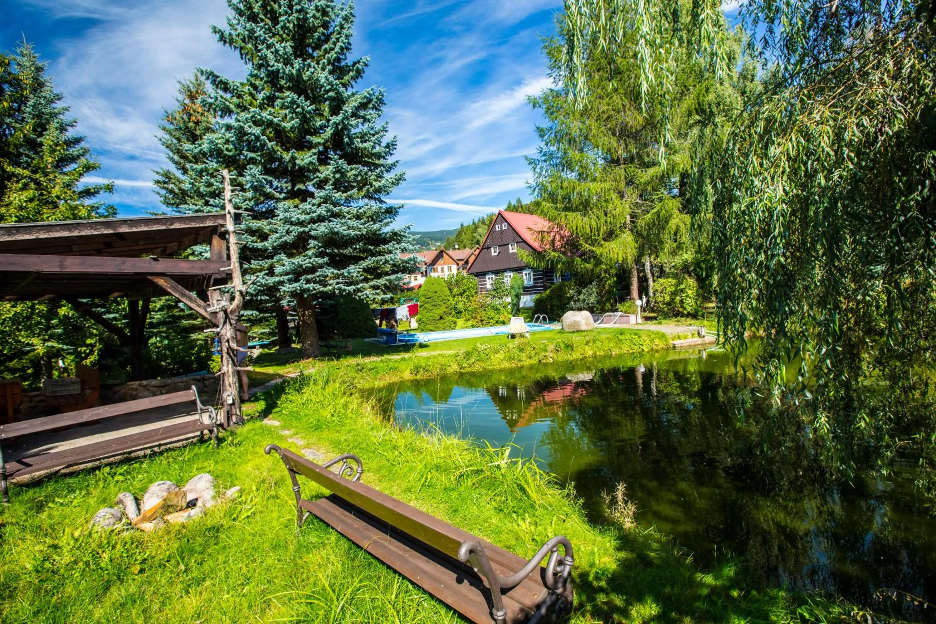 Garden in Chata Pod lipami