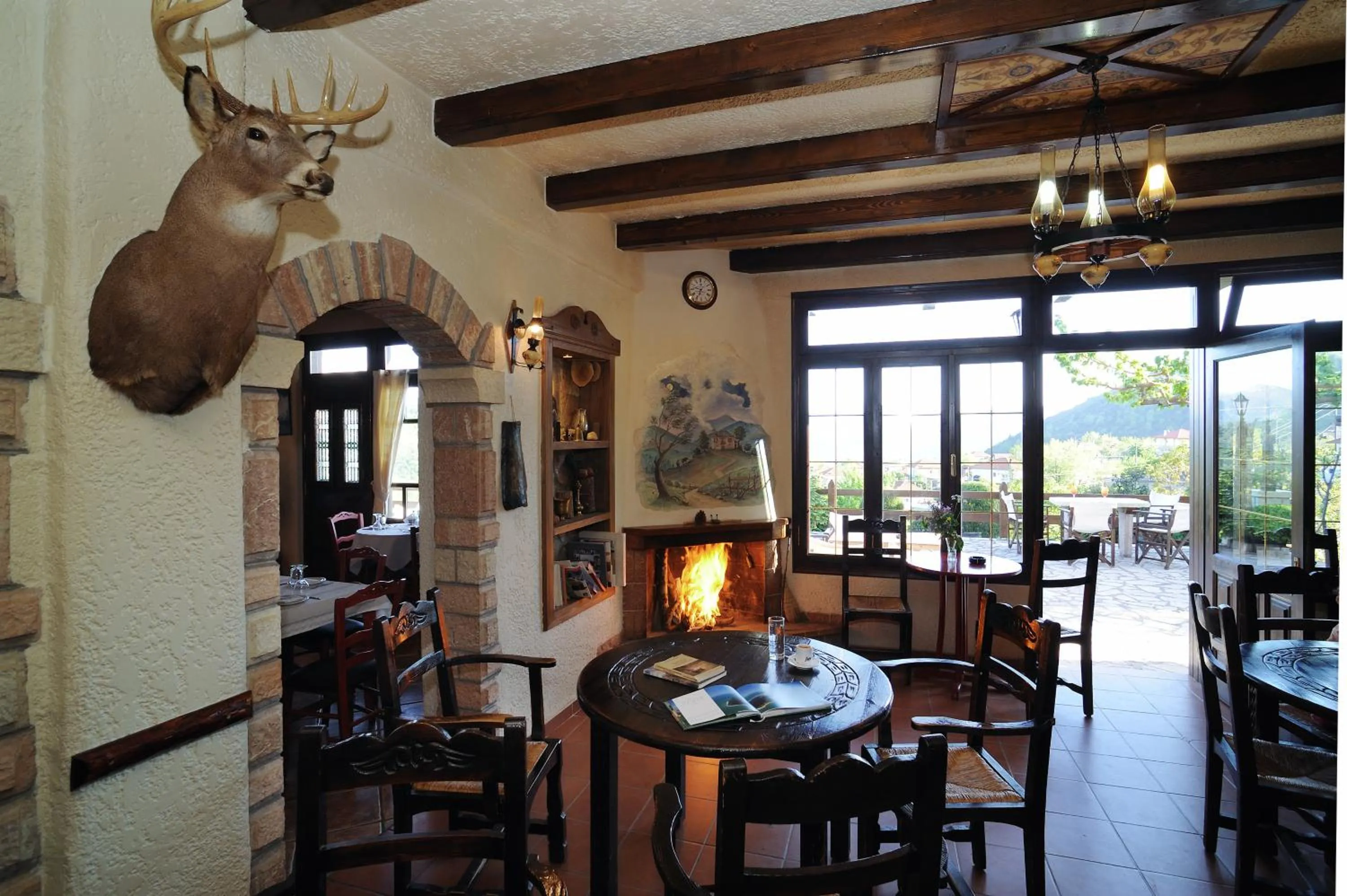 Lounge or bar in Hotel Makkas