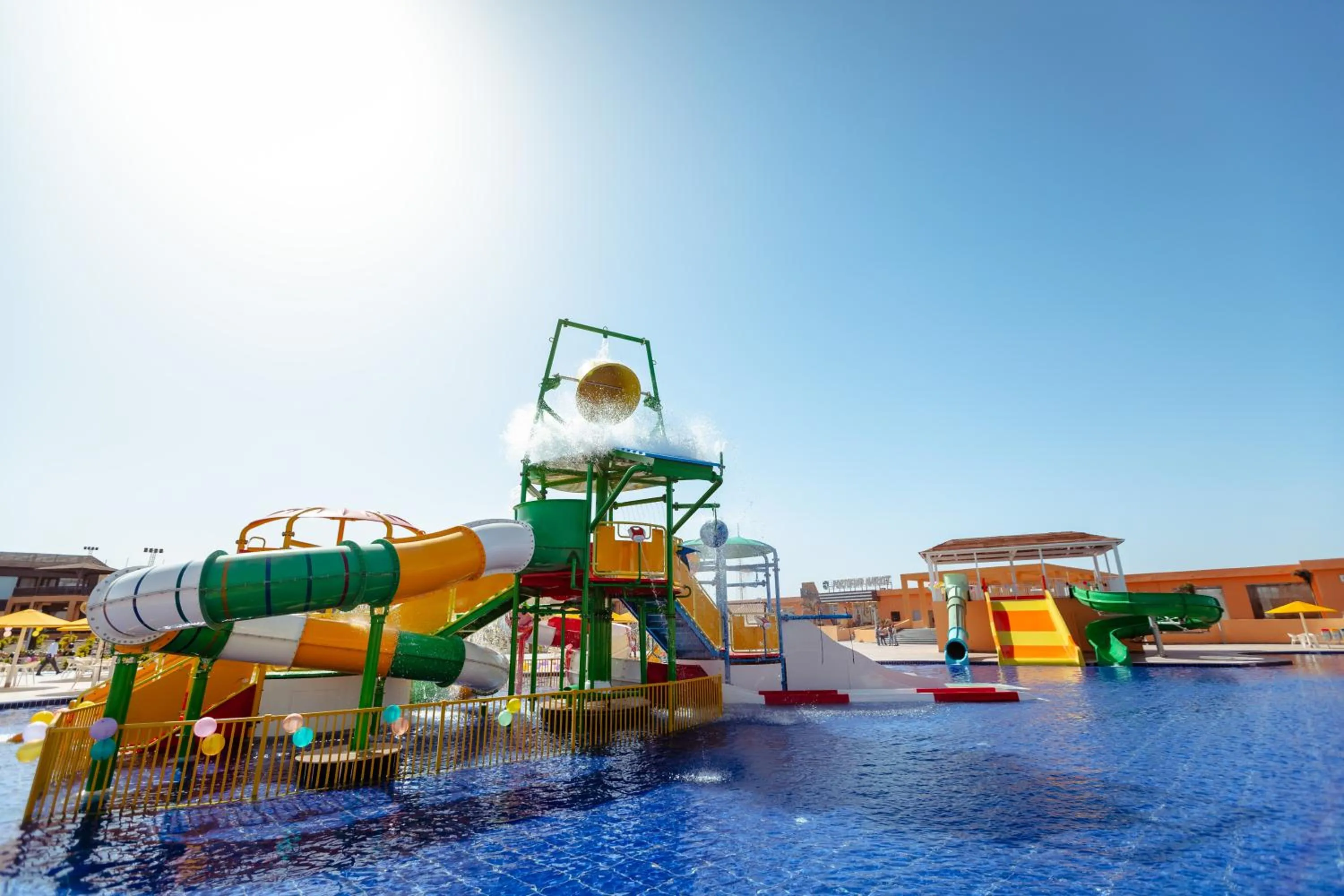 Aqua park in Pickalbatros Vita Resort - Portofino Marsa Alam