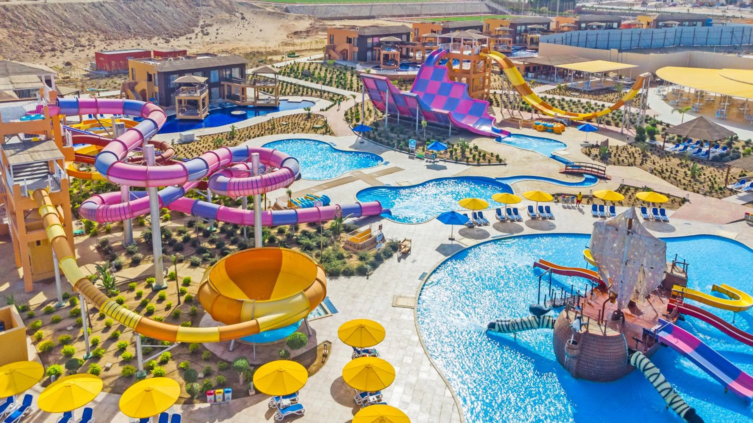 Aqua park in Pickalbatros Vita Resort - Portofino Marsa Alam