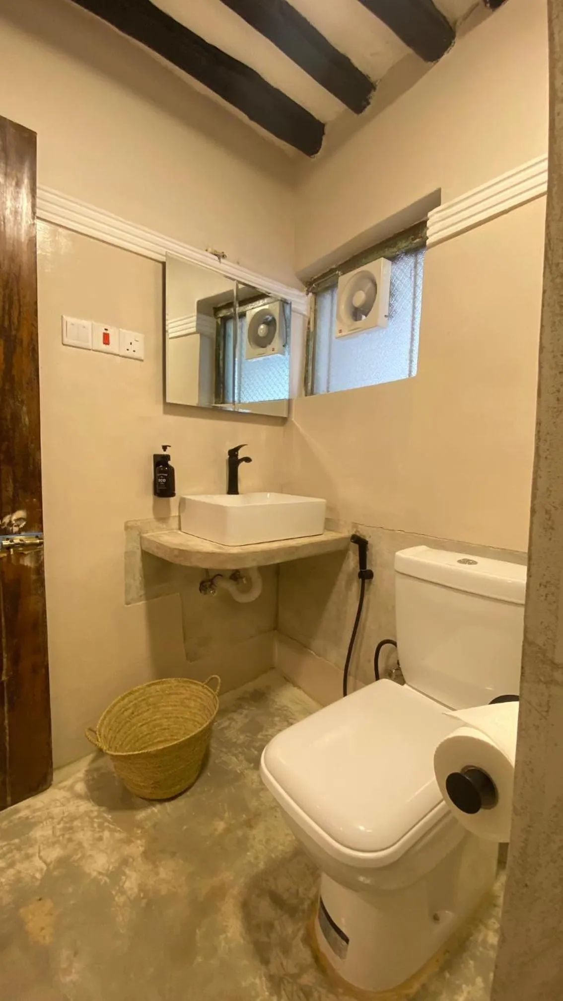 Toilet in Hanaia House