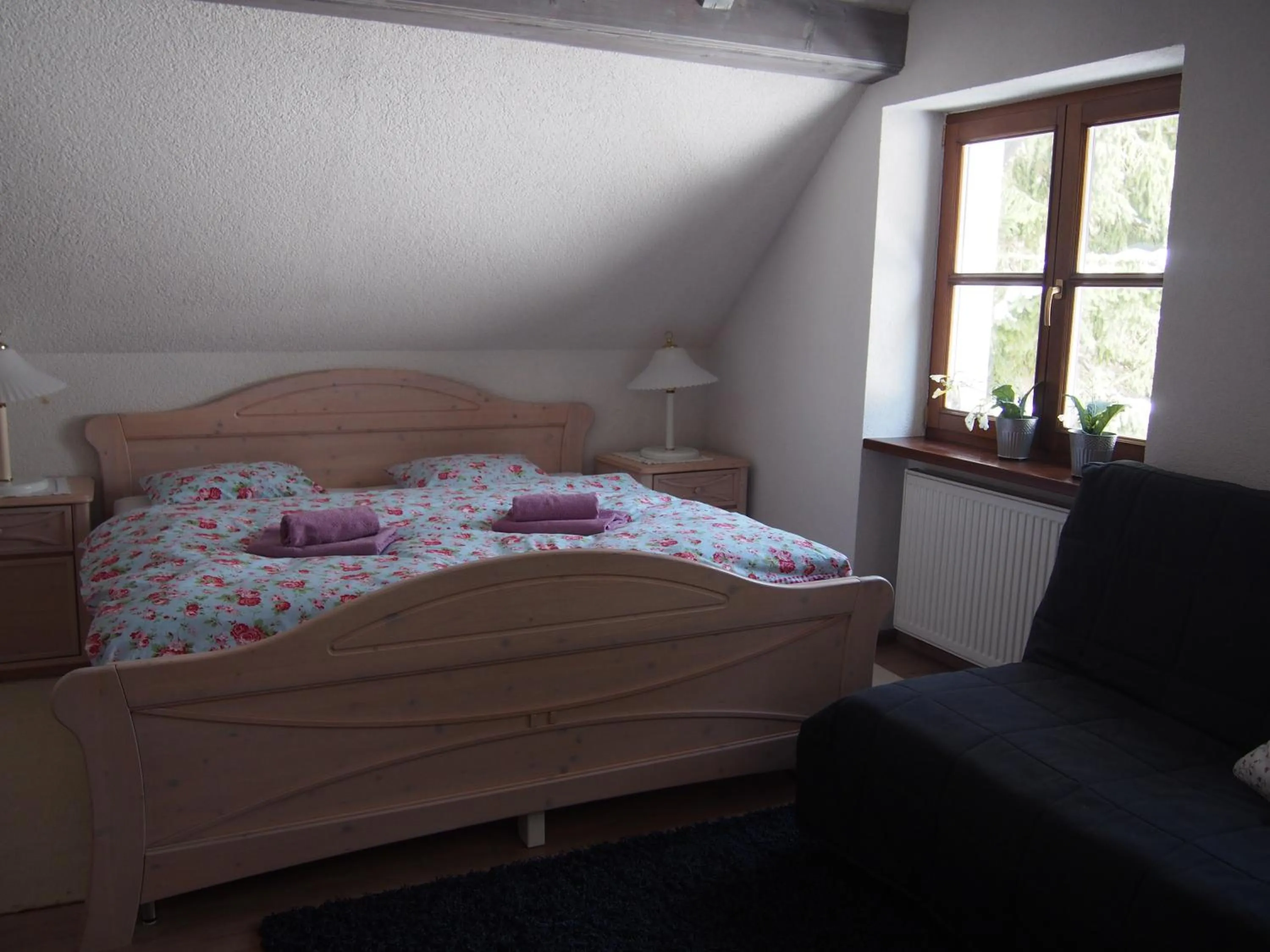 Bedroom in Chalúpka pod Lipkami