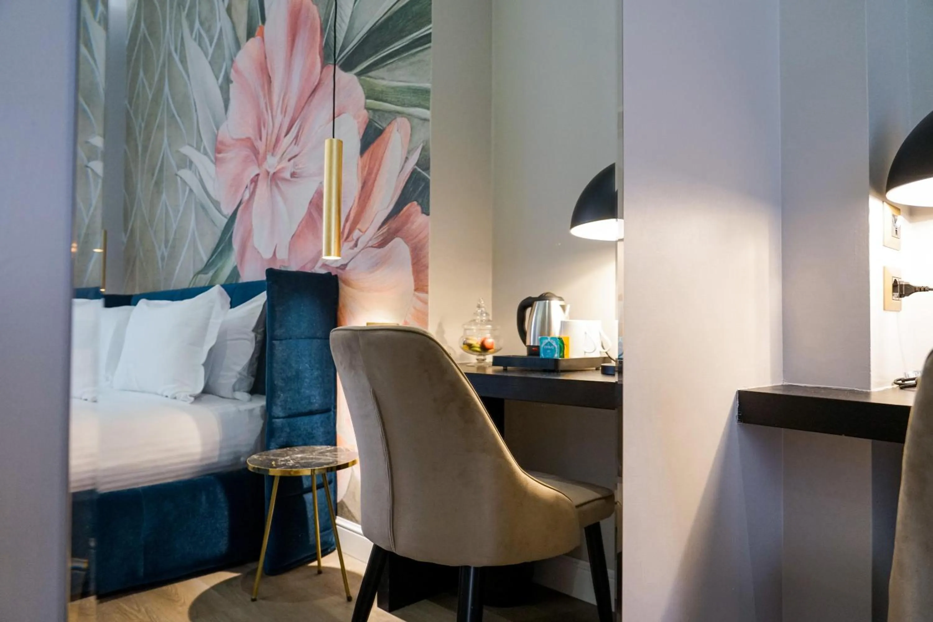 Bed in The Unique Hotel