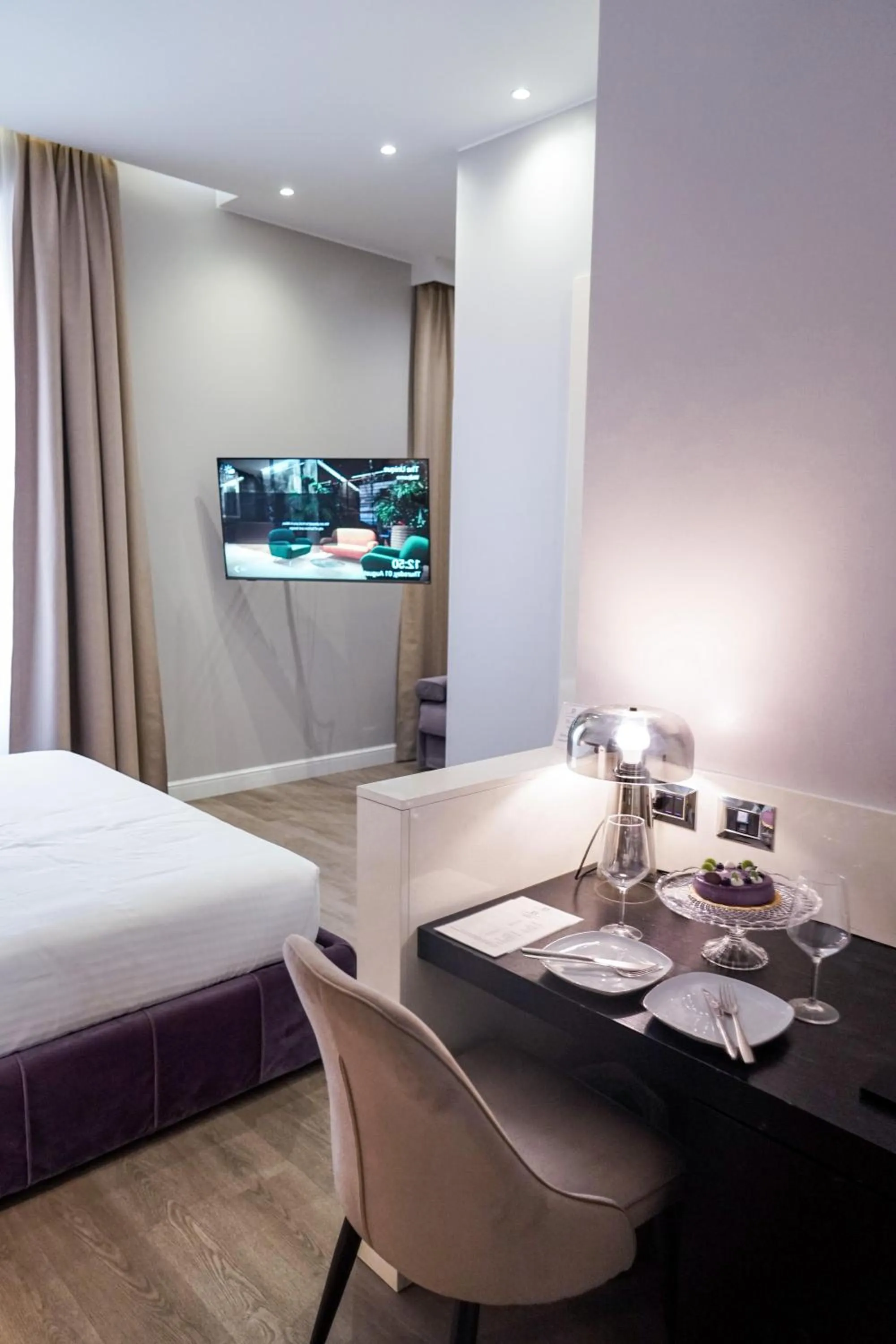 Bed in The Unique Hotel