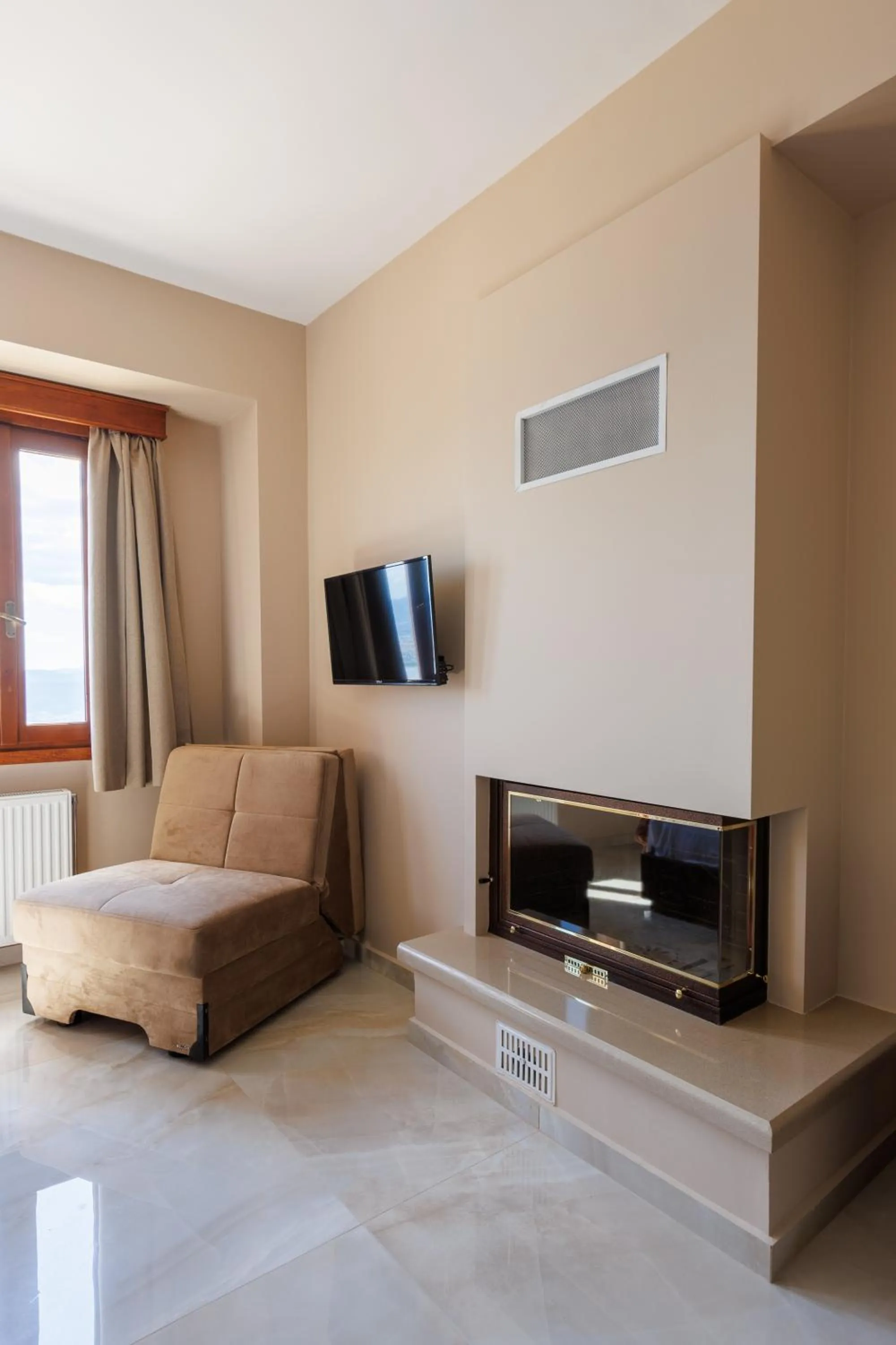 Seating area in The View Hotel