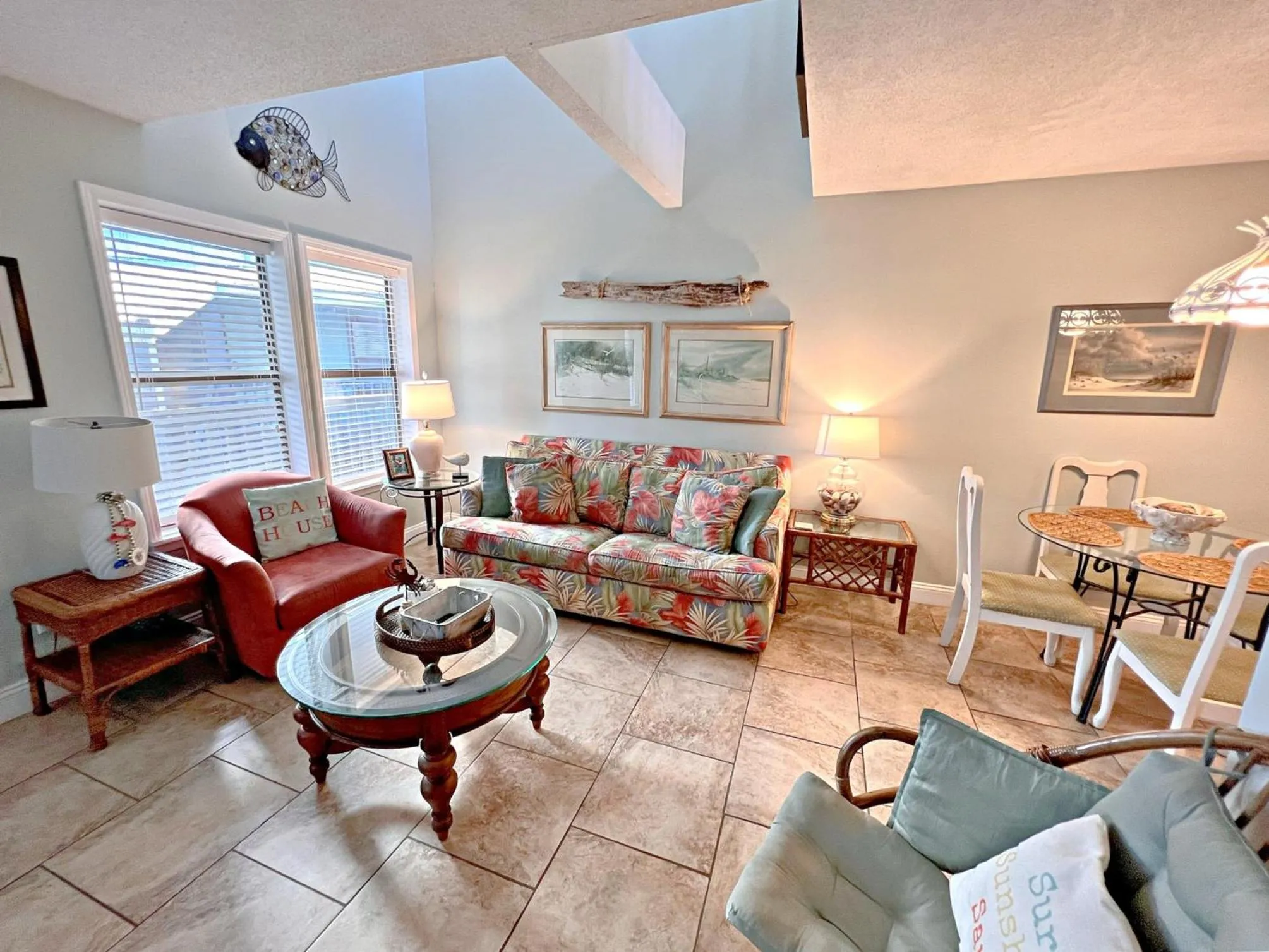 Living room in Ocean Reef
