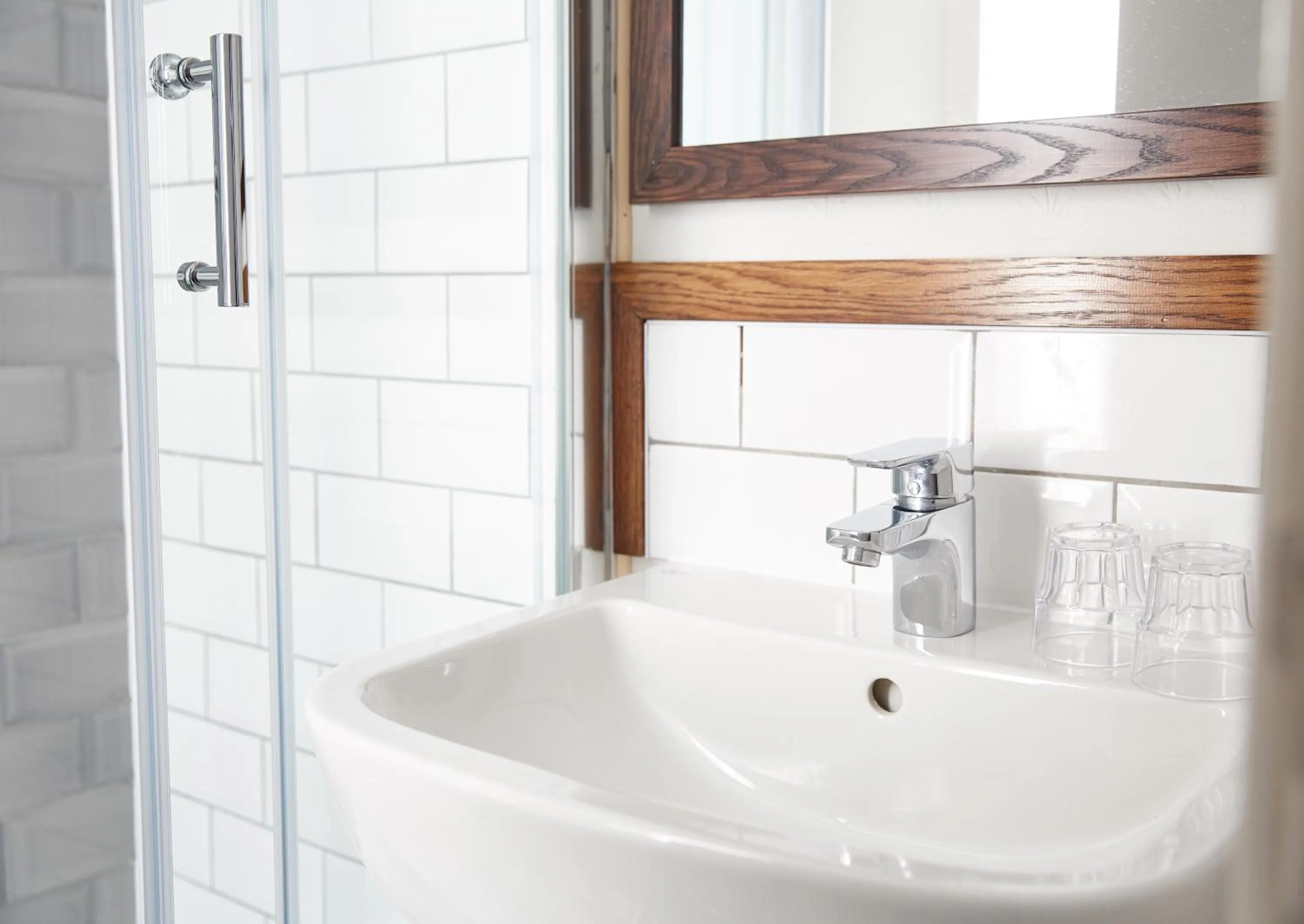 Bathroom in The Spyglass & Kettle by Greene King Inns