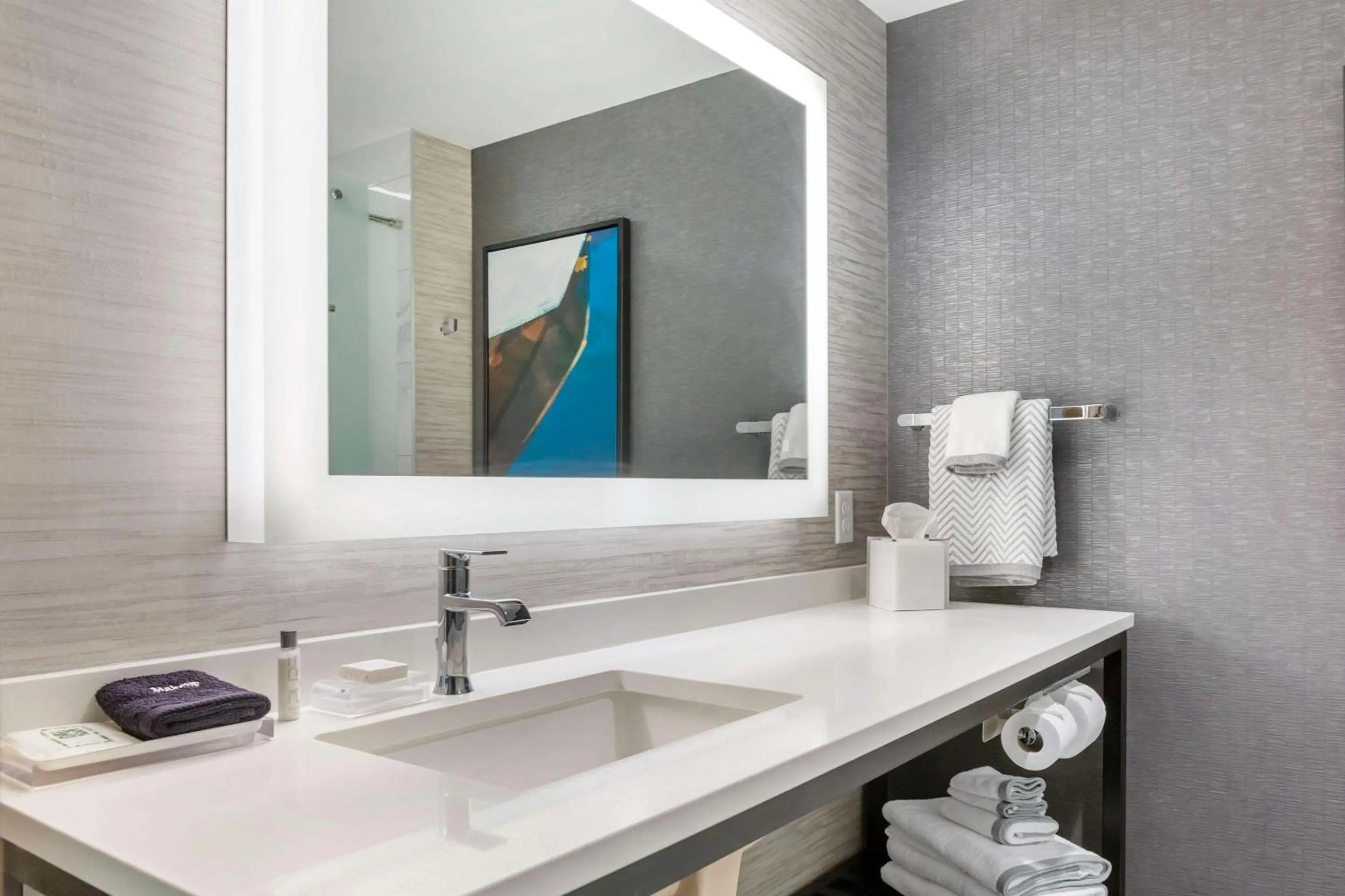 Bathroom in Cambria Hotel Niagara Falls