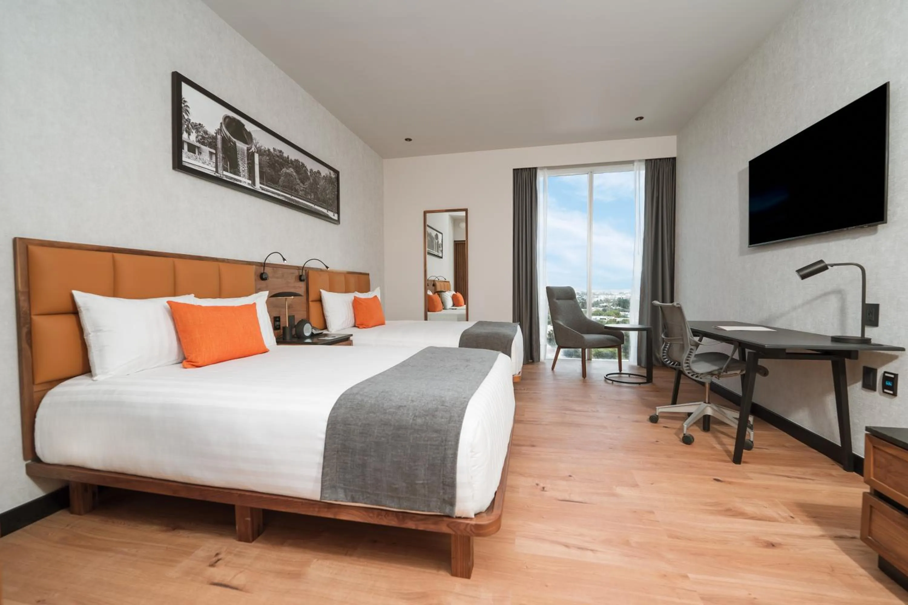 Bedroom, Bed in Galeria Plaza Leon