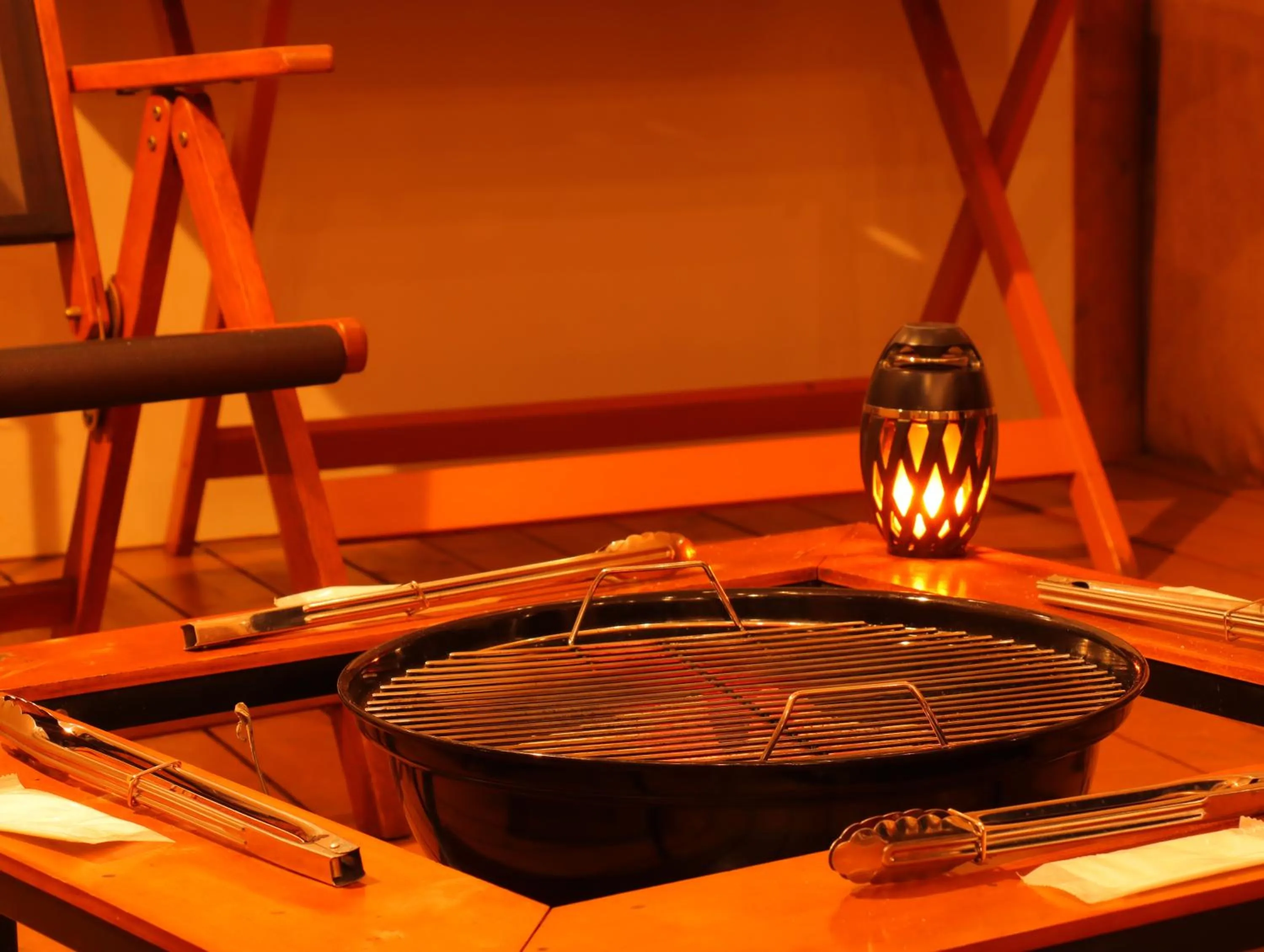 BBQ facilities in Sloth Glamping