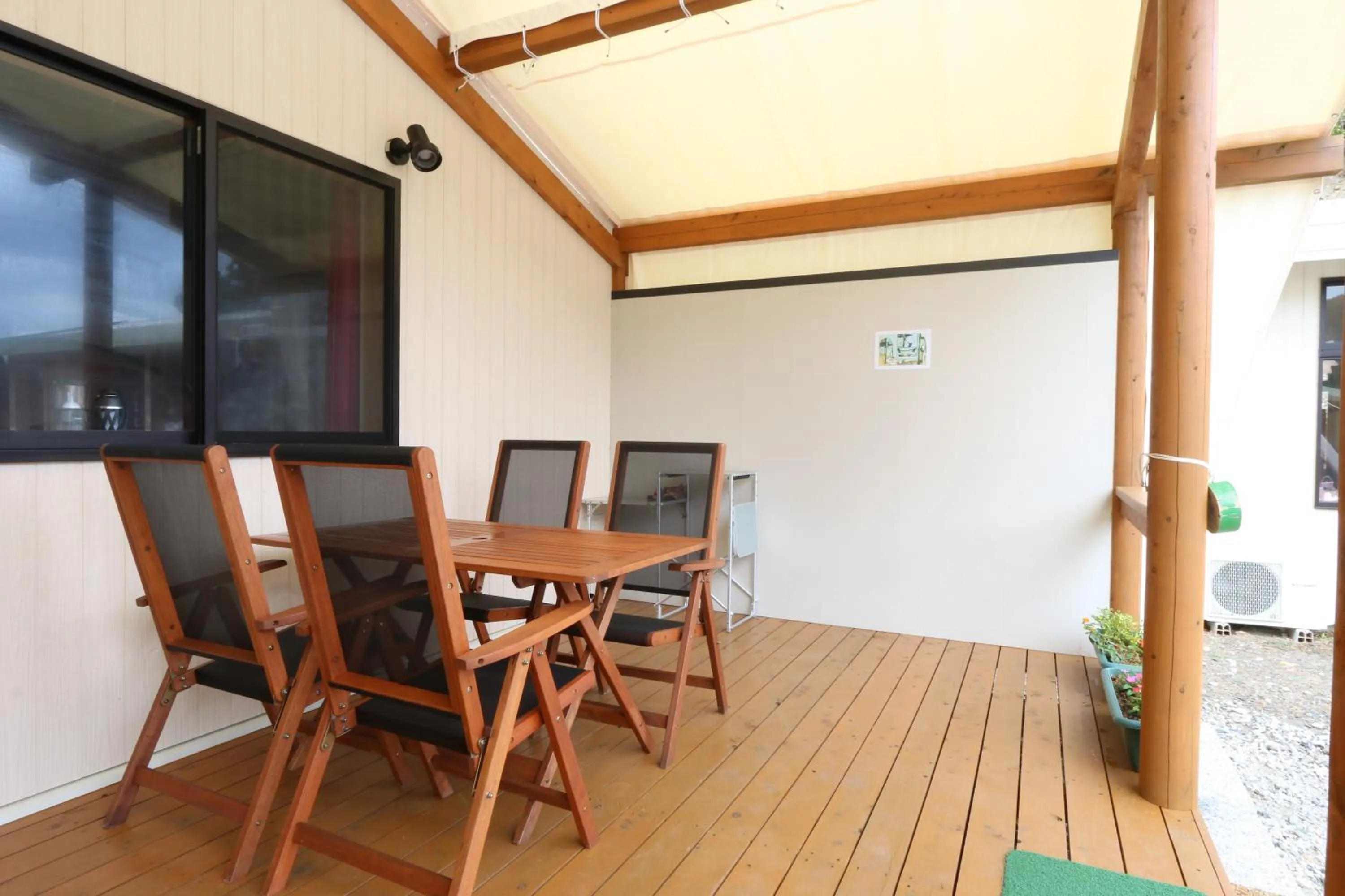 Balcony/Terrace in Sloth Glamping