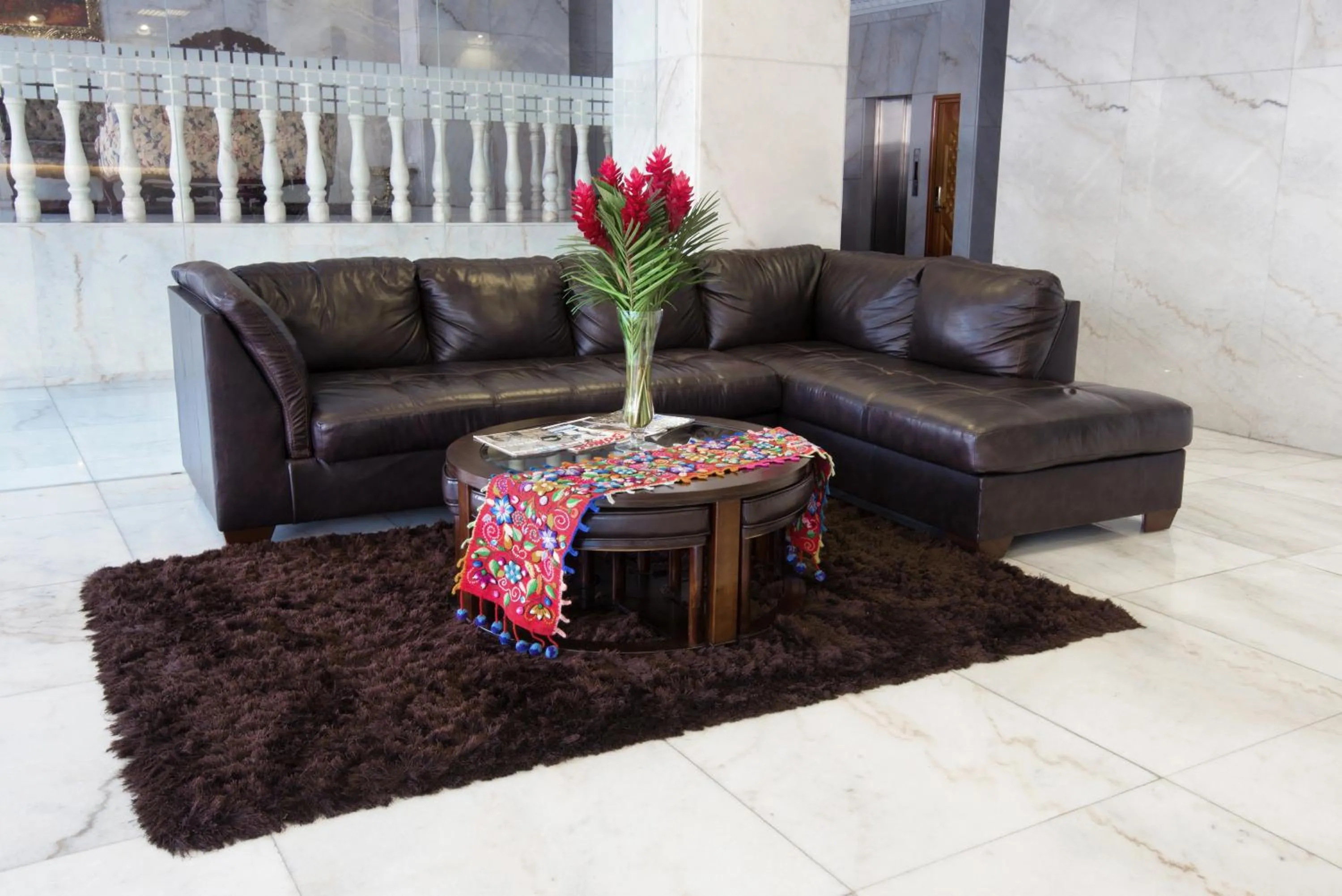 Living room in Luxury Inkari Hotel