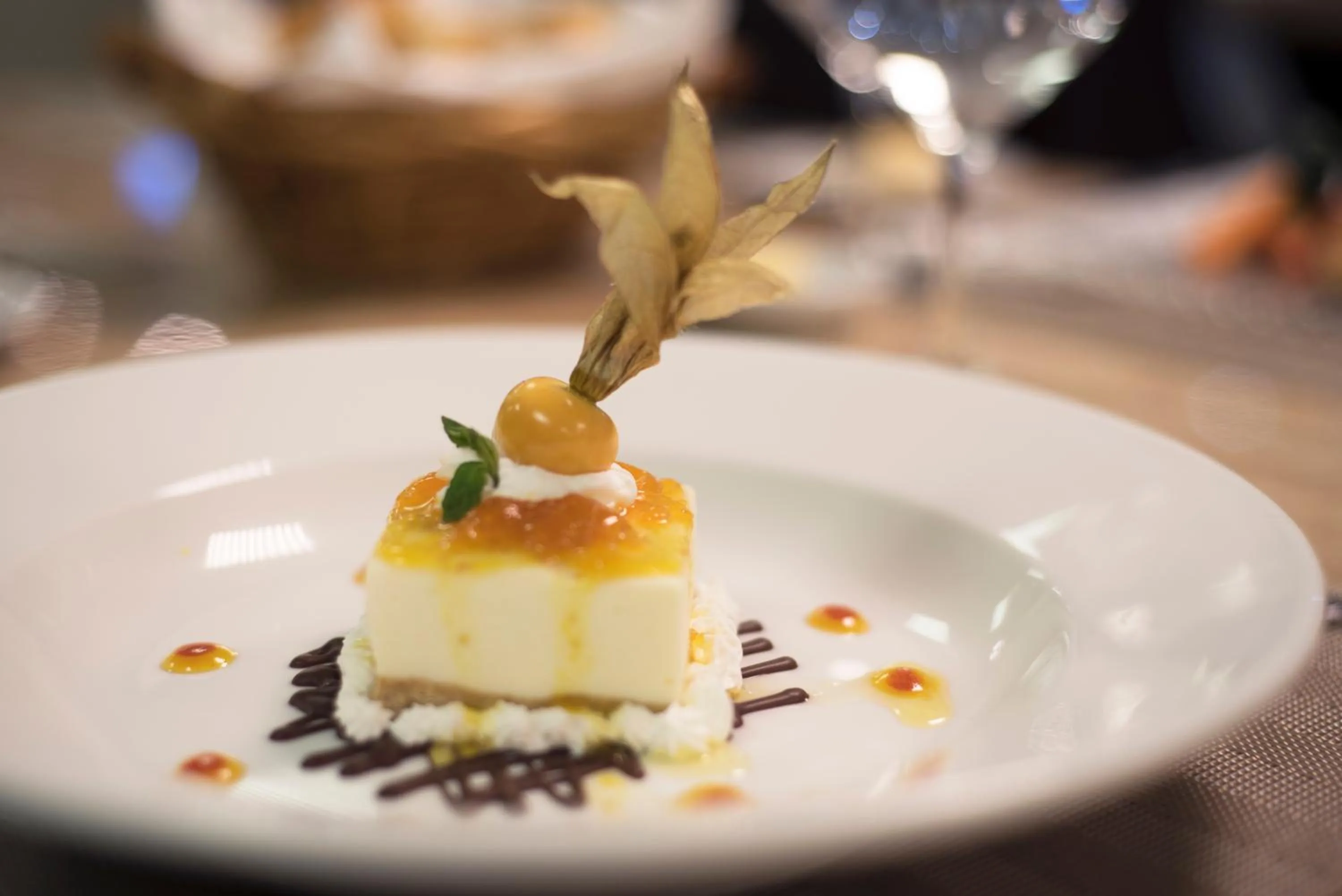 Food close-up in Luxury Inkari Hotel