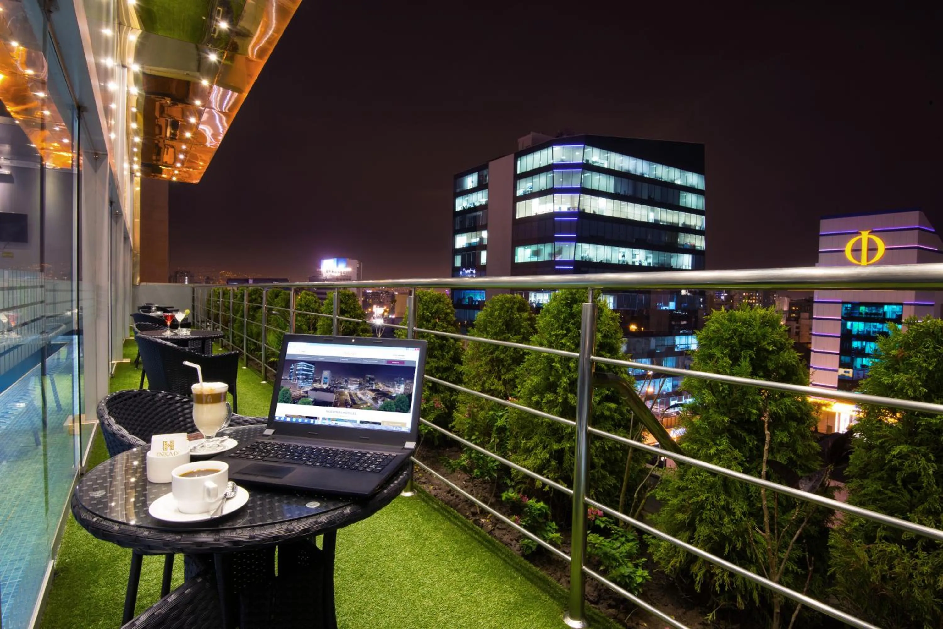Balcony/Terrace in Luxury Inkari Hotel