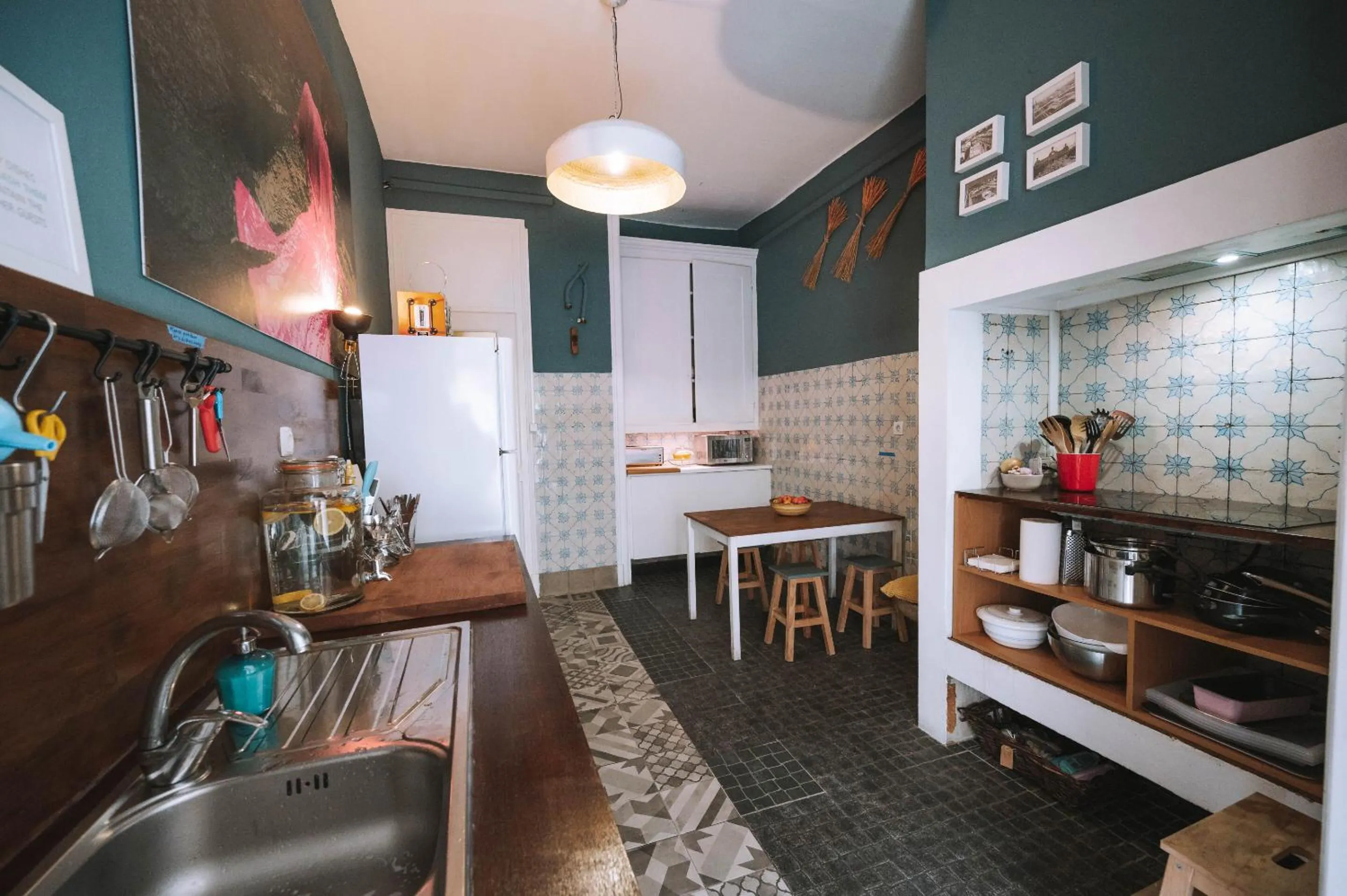 Kitchen or kitchenette in House Sao Bento