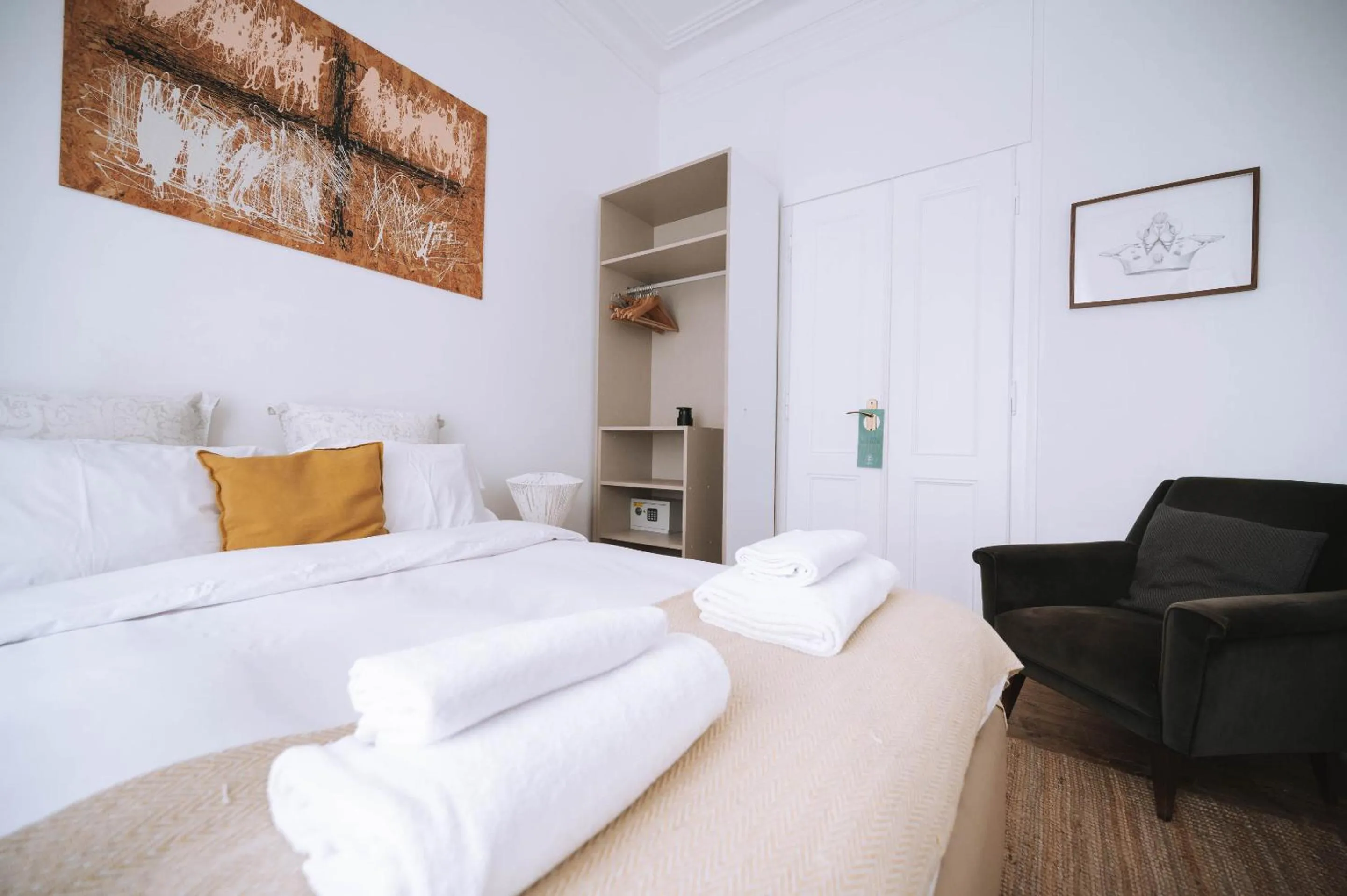 Bedroom, Bed in House Sao Bento