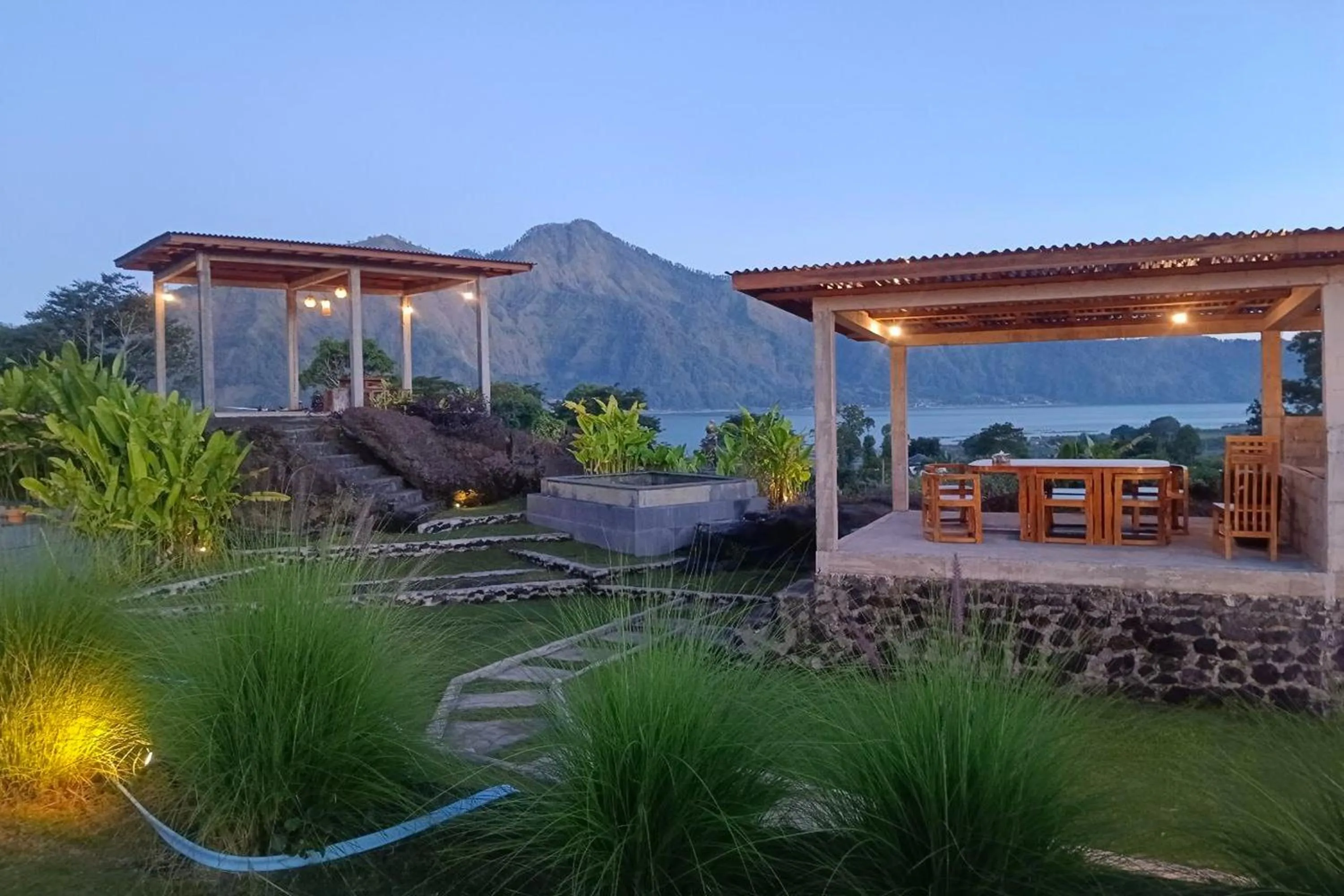 Mountain view in Onion Garden And Natural Hotspring