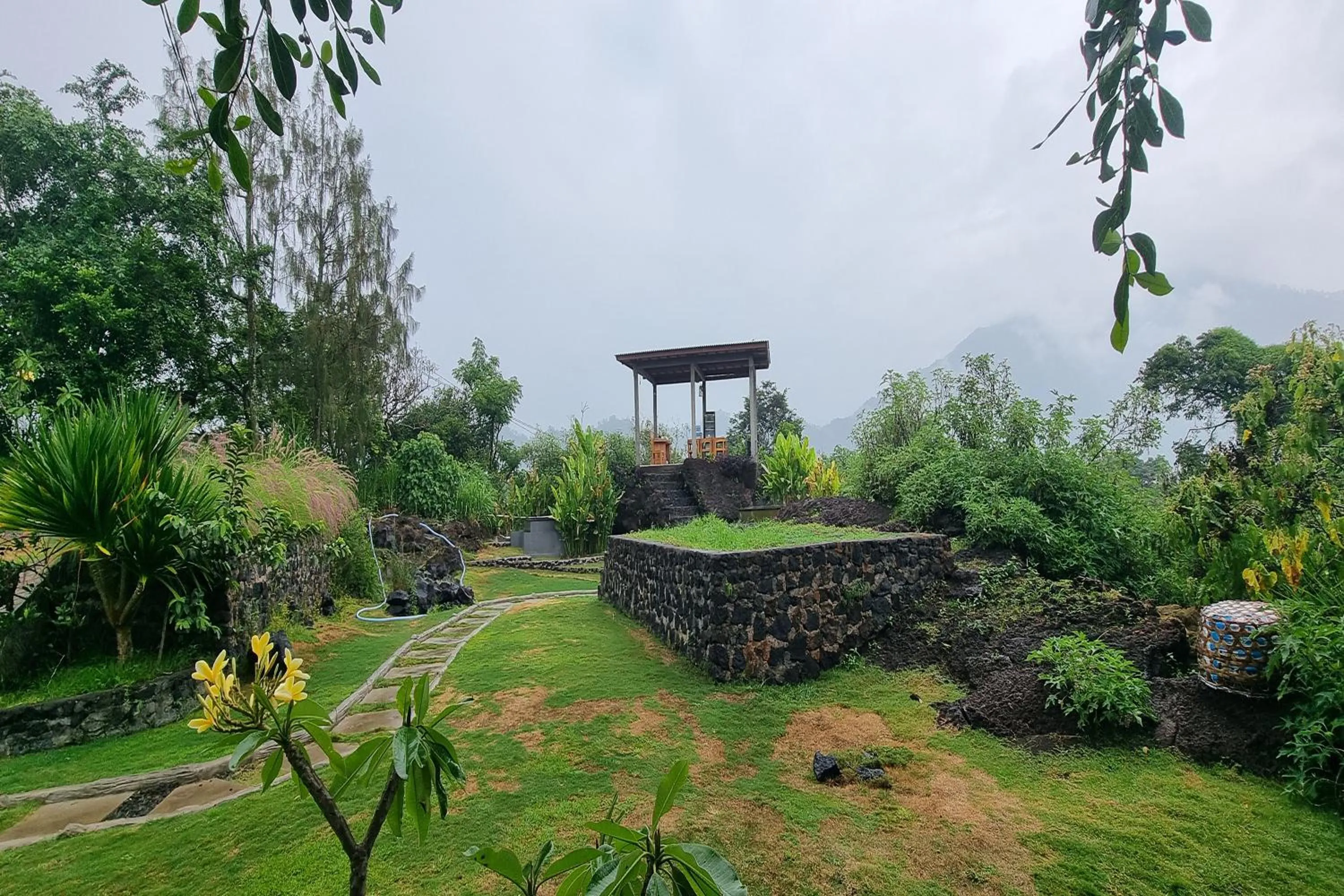 Natural landscape in Onion Garden And Natural Hotspring