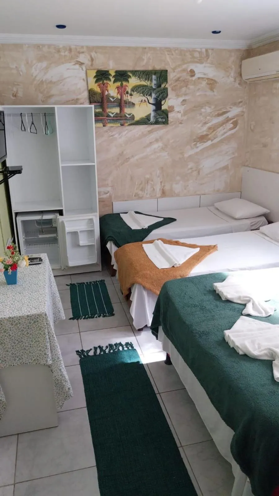 Bed in Pousada Casa Porto