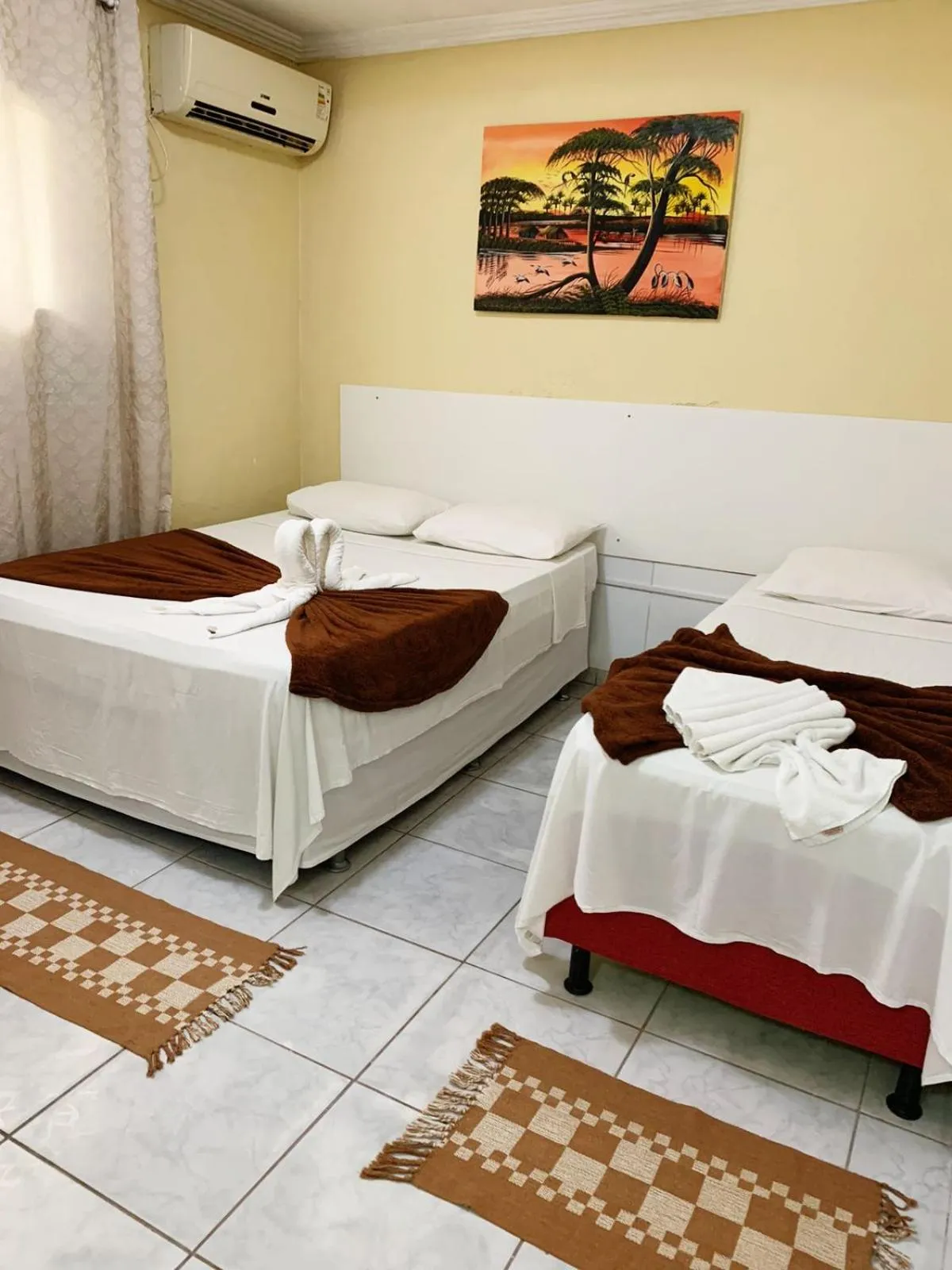 Bed in Pousada Casa Porto