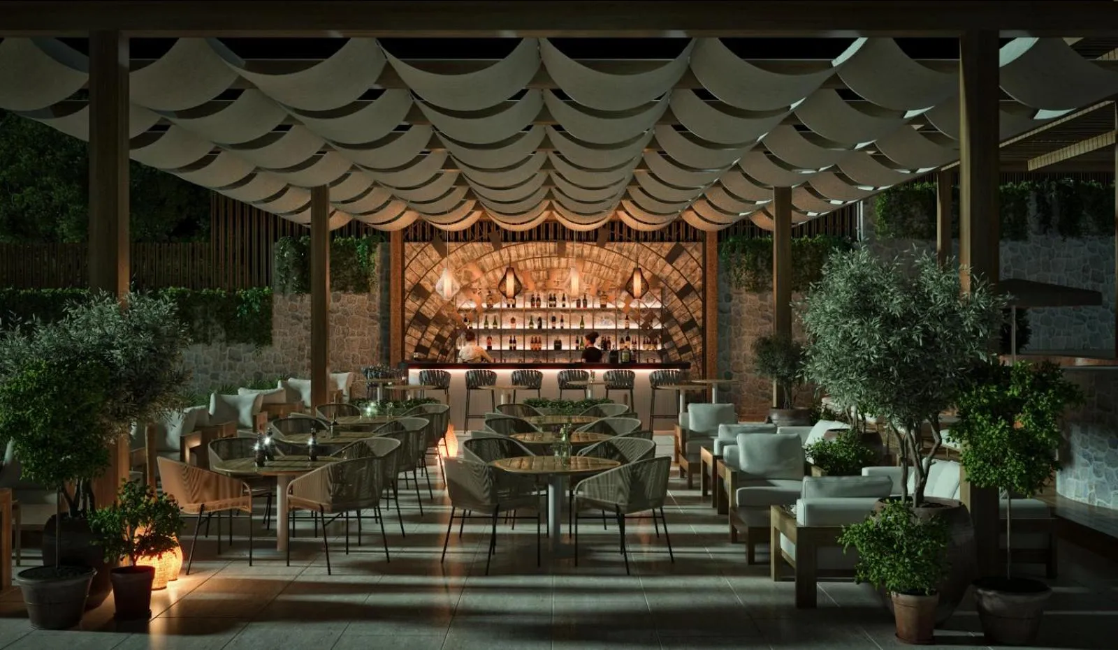 Restaurant/places to eat in Ruins Luxury Resort - Adults Only