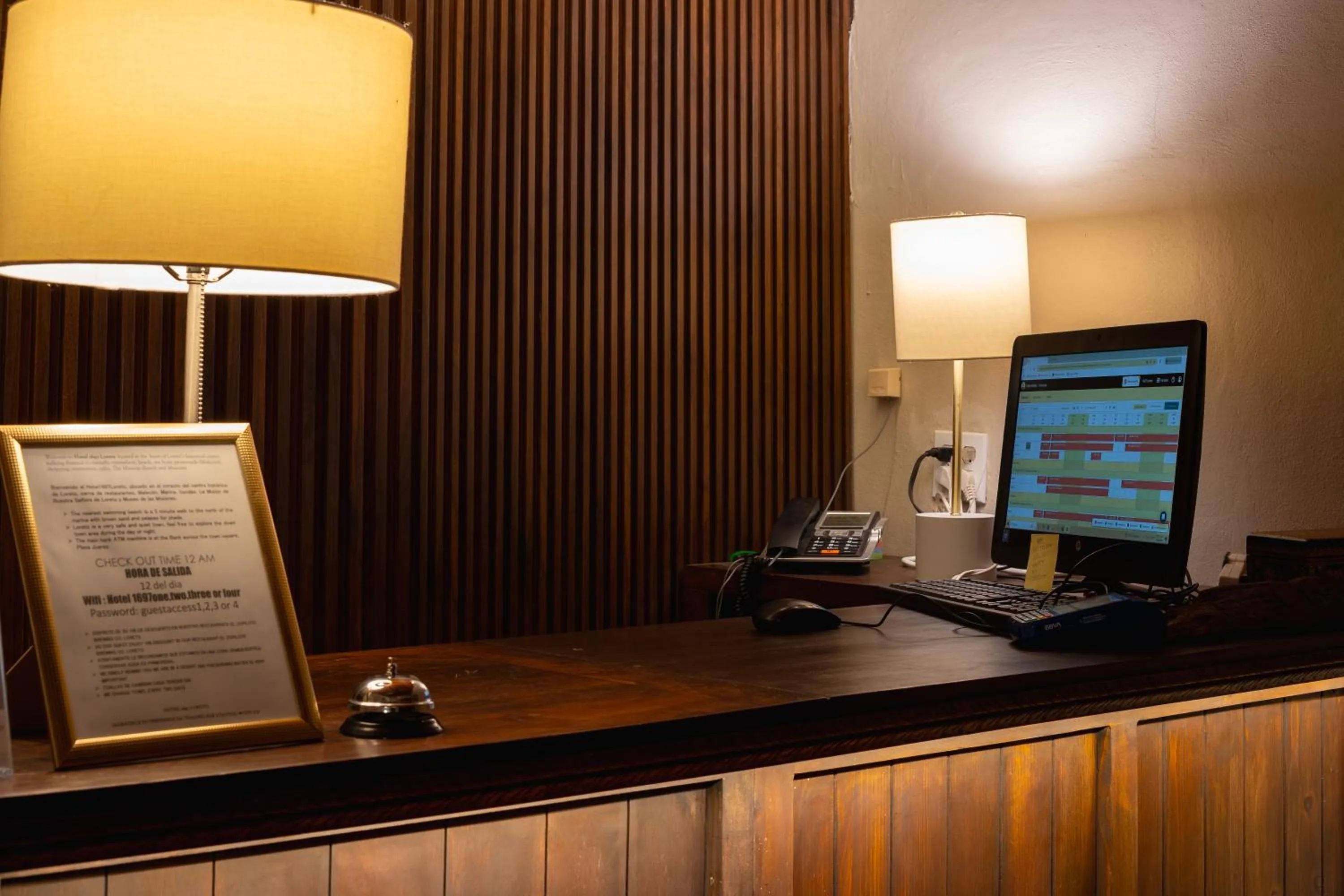 Lobby or reception in Hotel 1697 Loreto