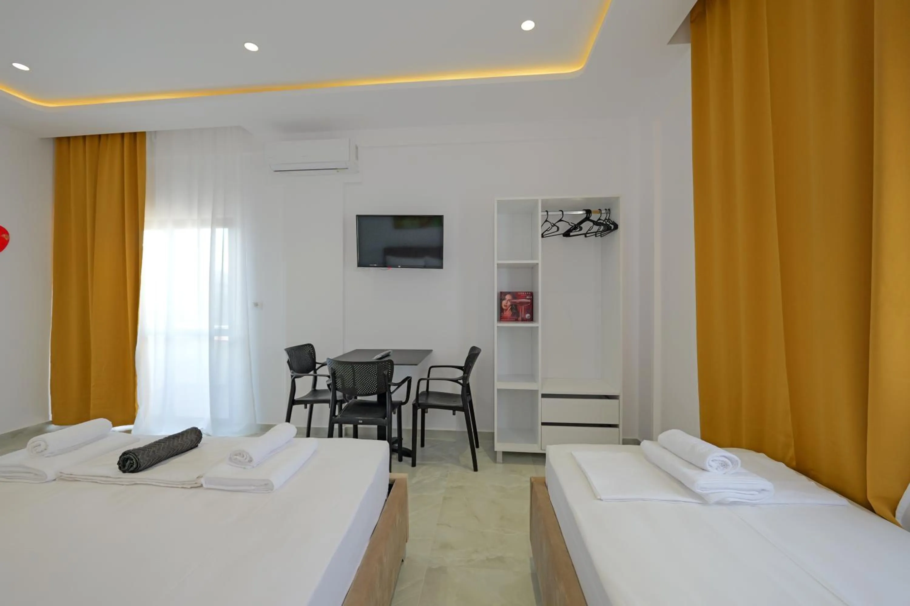 Seating area, Bed in Central Garden Sofia 1- Free Parking