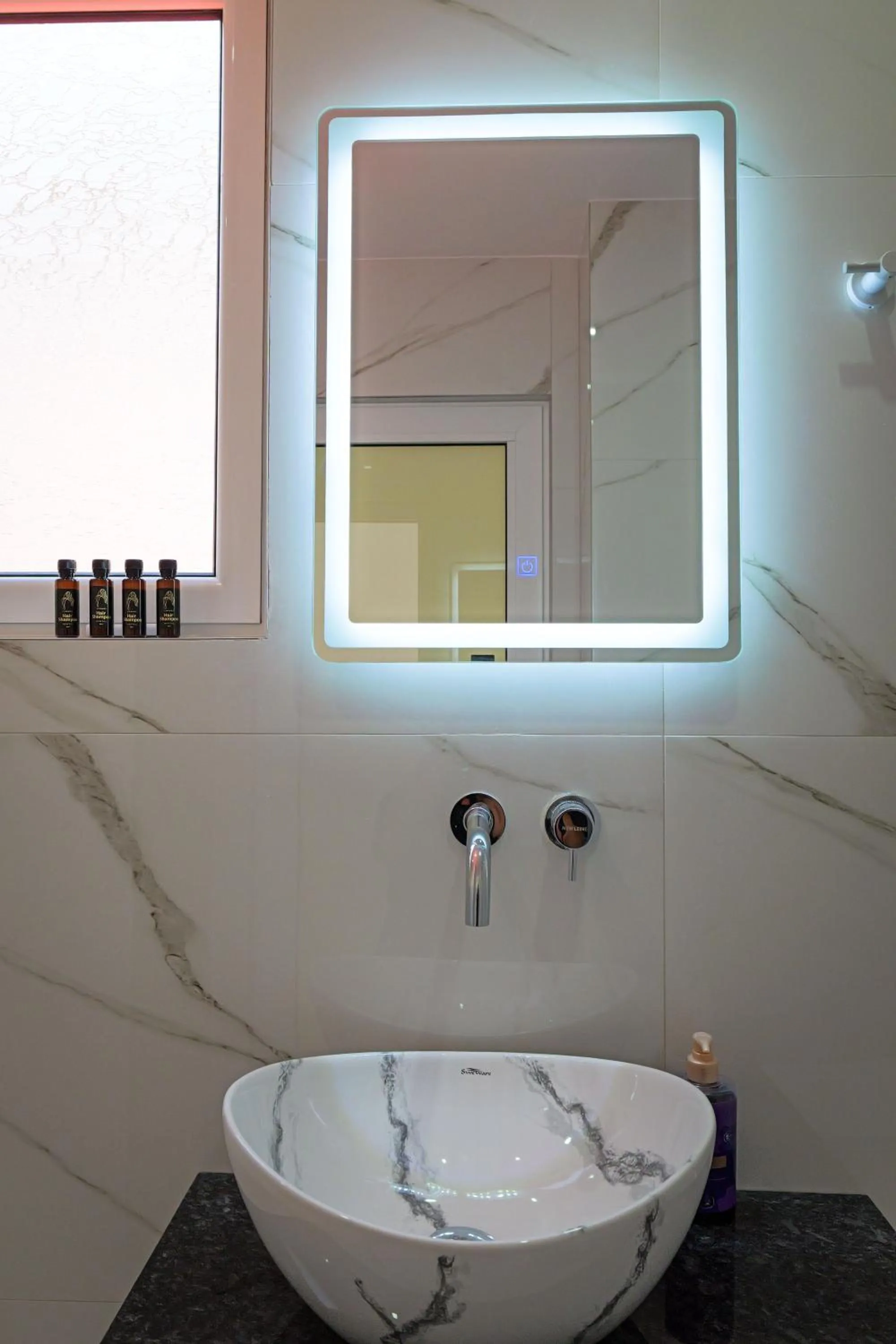 Bathroom in Central Garden Sofia 1- Free Parking