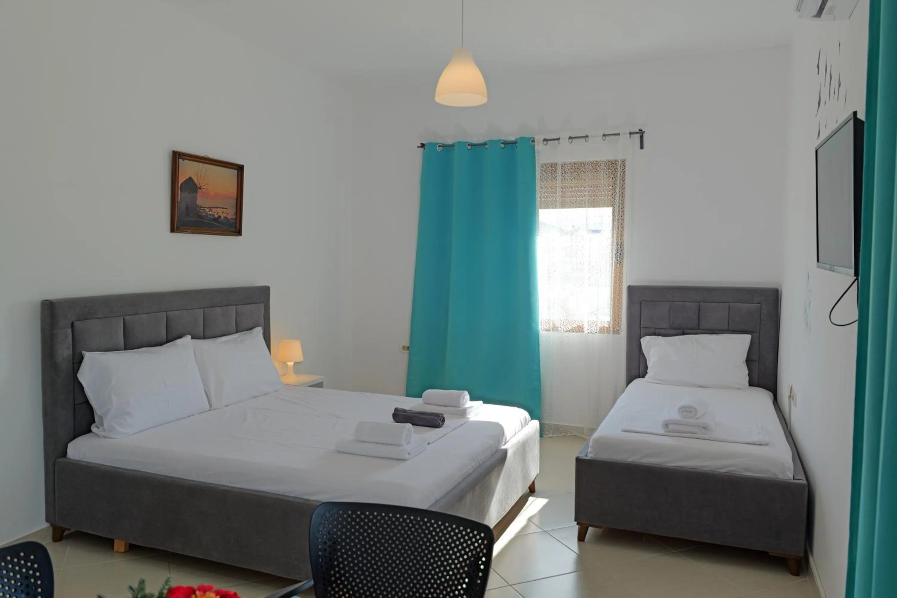 Photo of the whole room, Bed in Central Garden Sofia 1- Free Parking