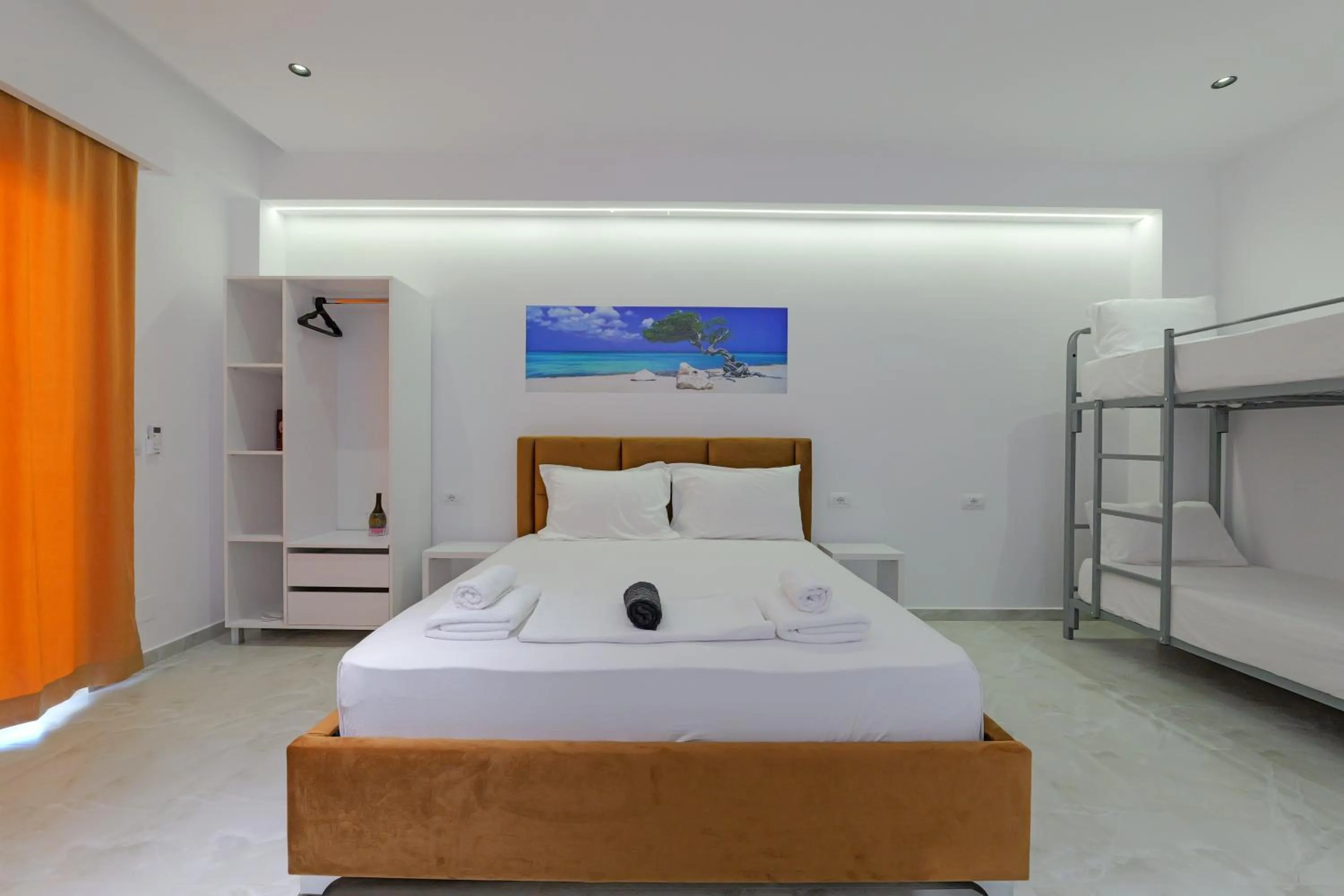 Bedroom, Bed in Central Garden Sofia 1- Free Parking