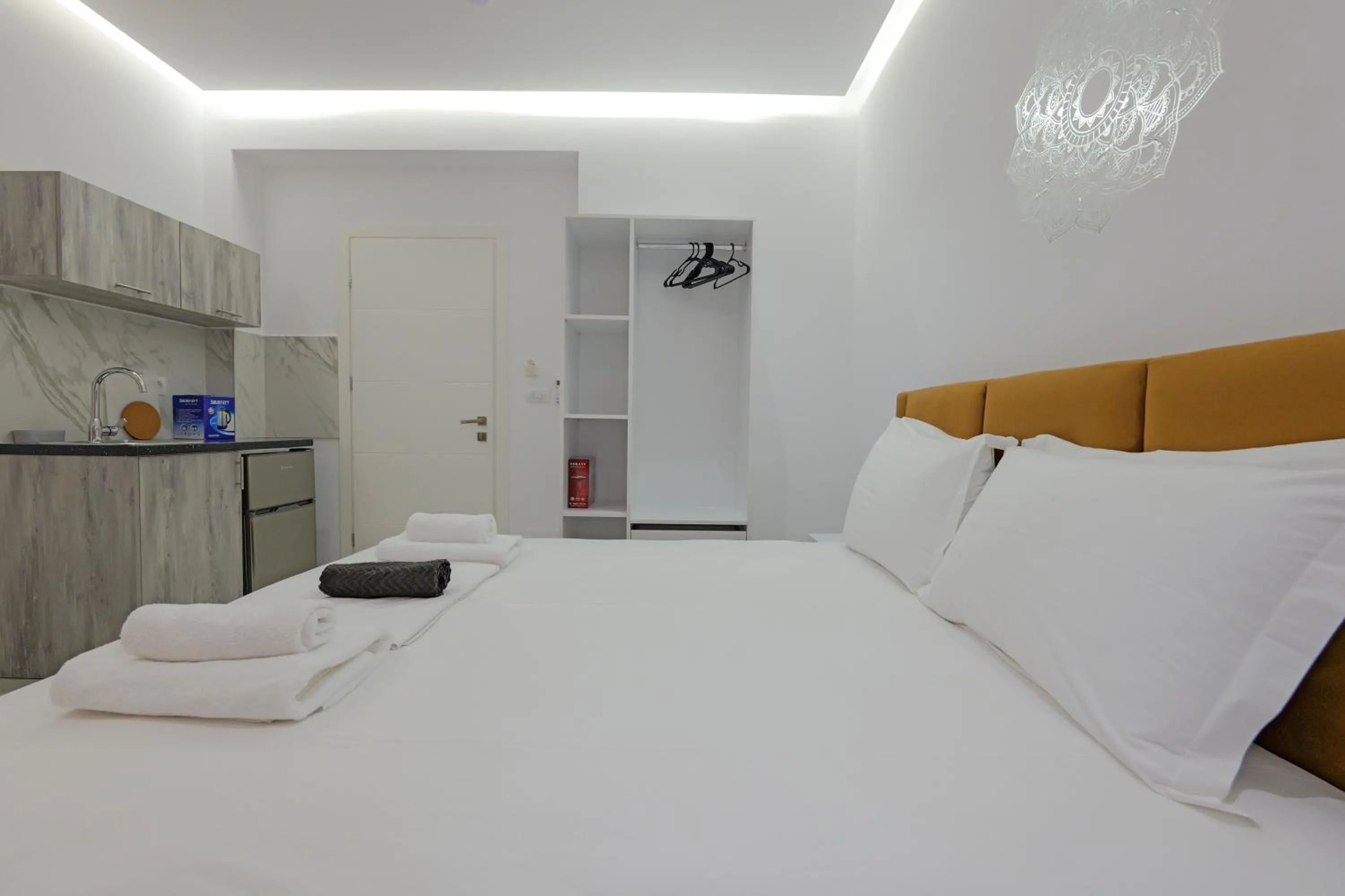 Photo of the whole room, Bed in Central Garden Sofia 1- Free Parking