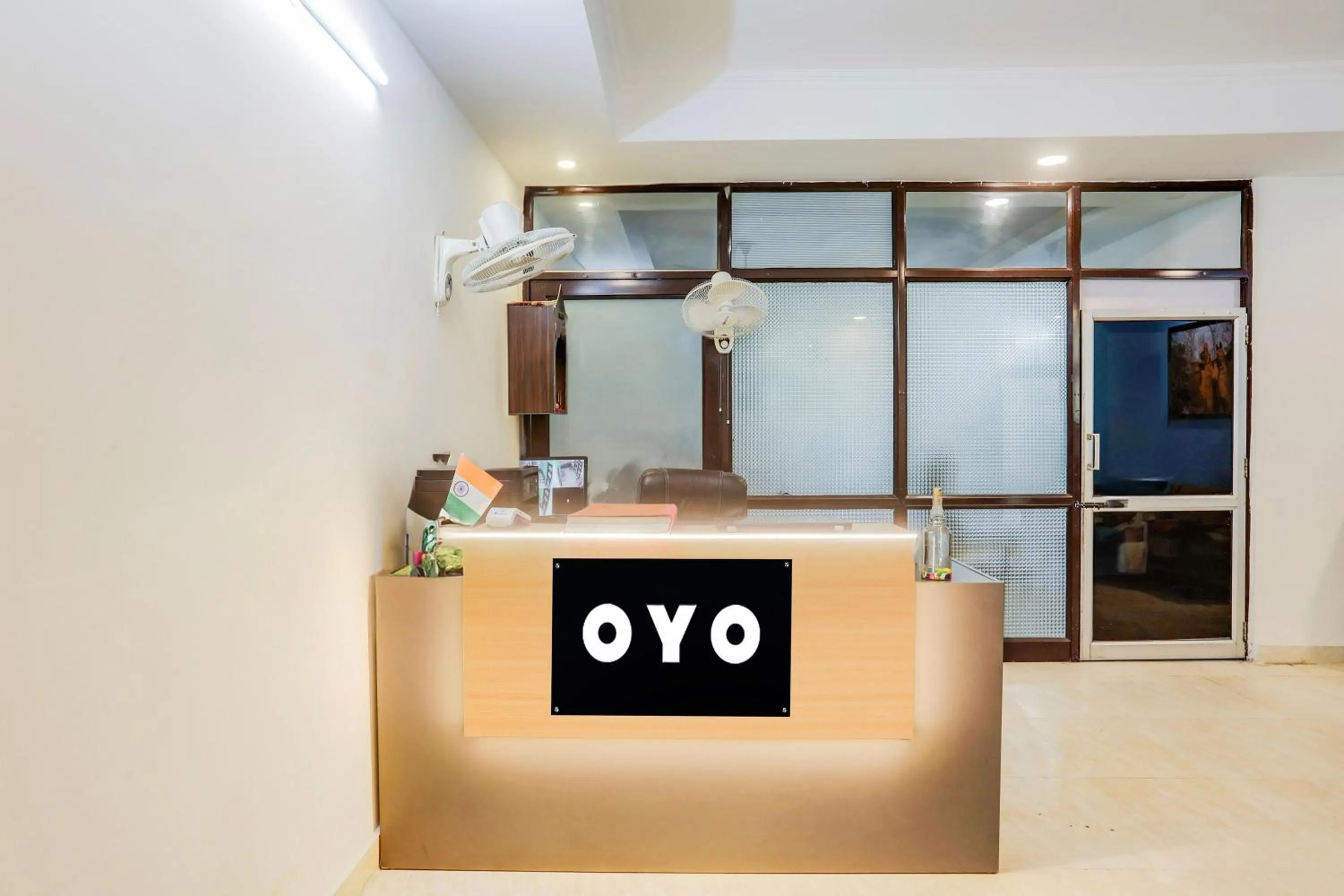 Lobby or reception in Hotel O Saket Residency KD Plaza Near Saket Metro