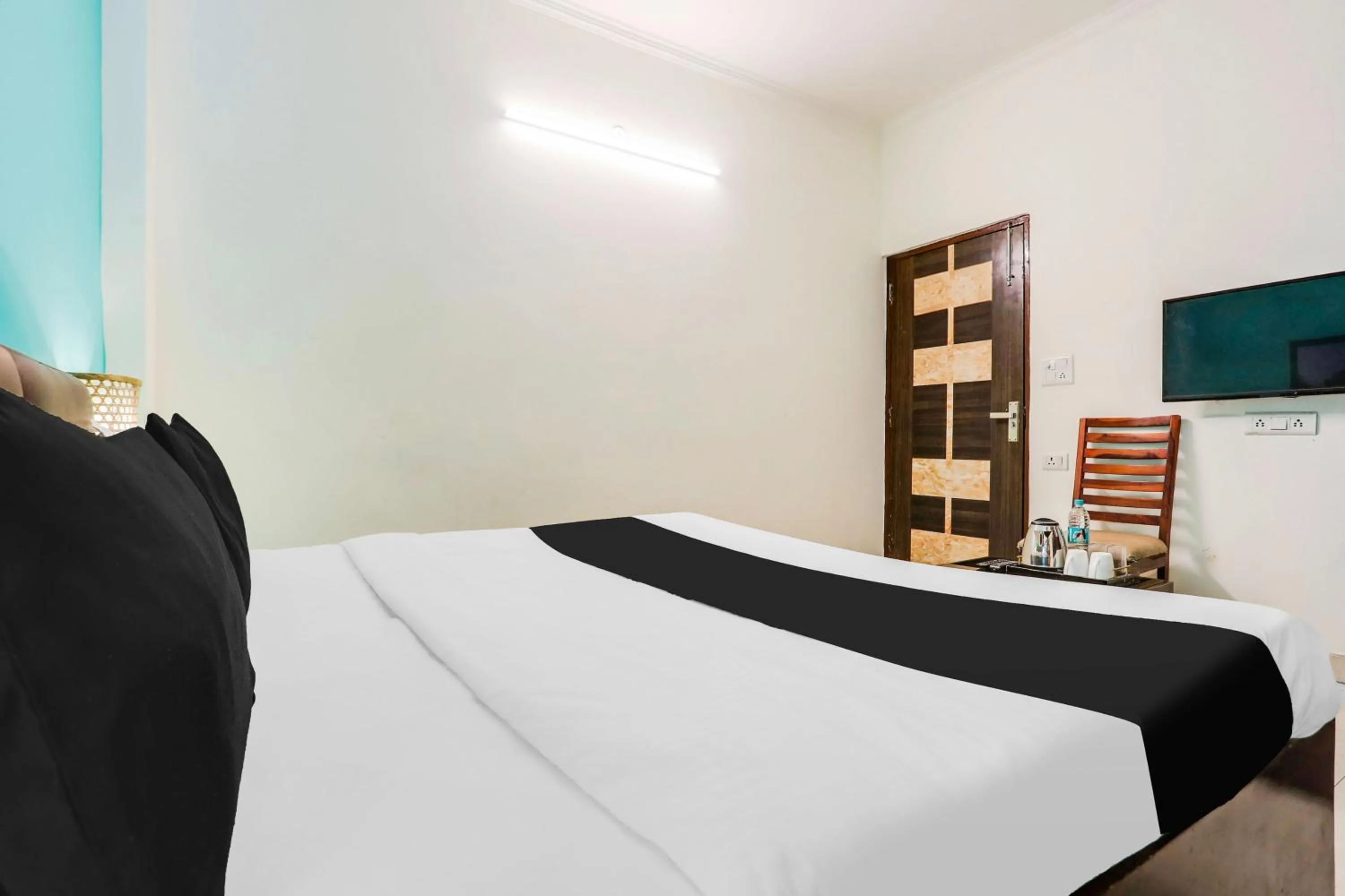 Bedroom, Bed in Hotel O Saket Residency KD Plaza Near Saket Metro