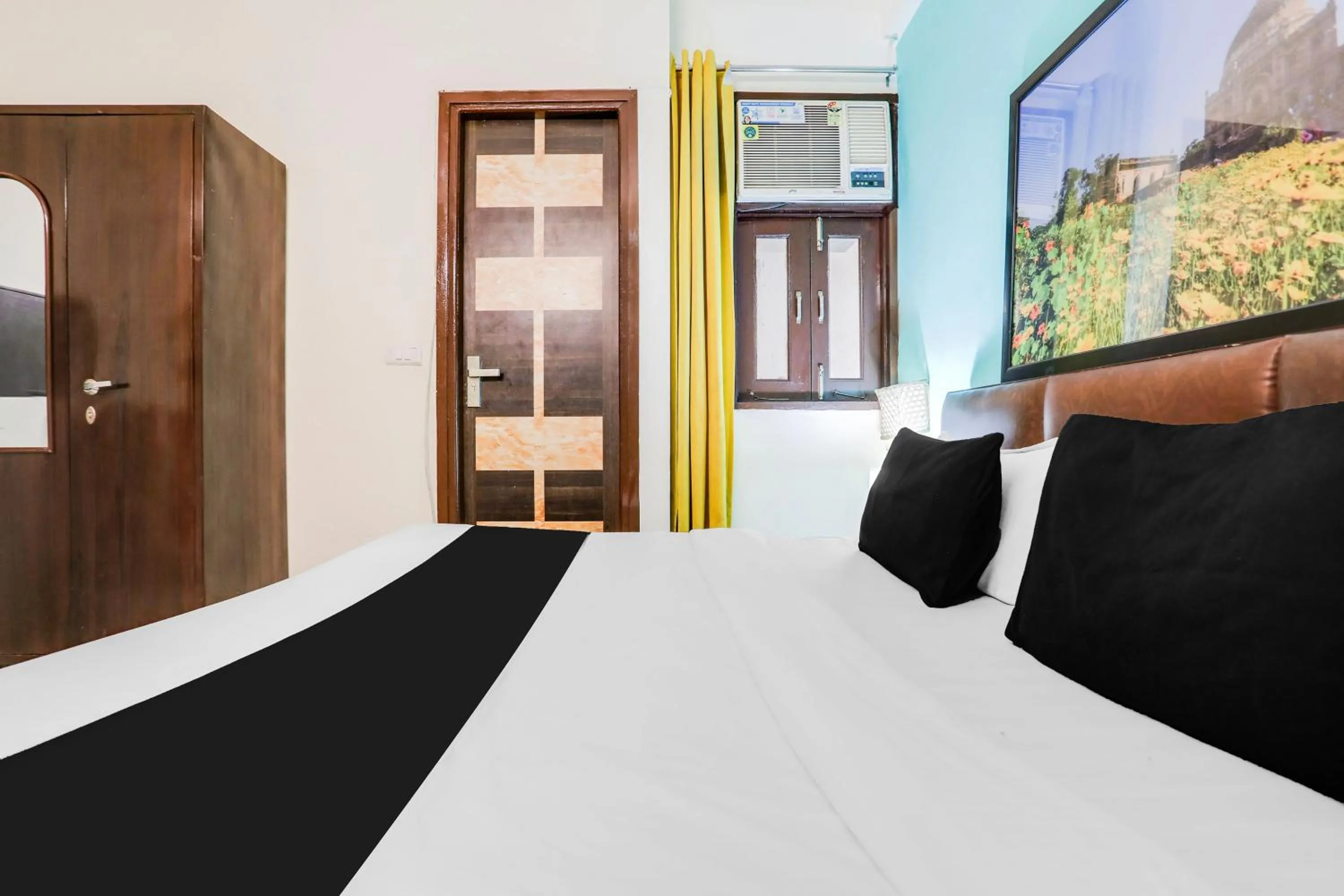 Bedroom, Bed in Hotel O Saket Residency KD Plaza Near Saket Metro