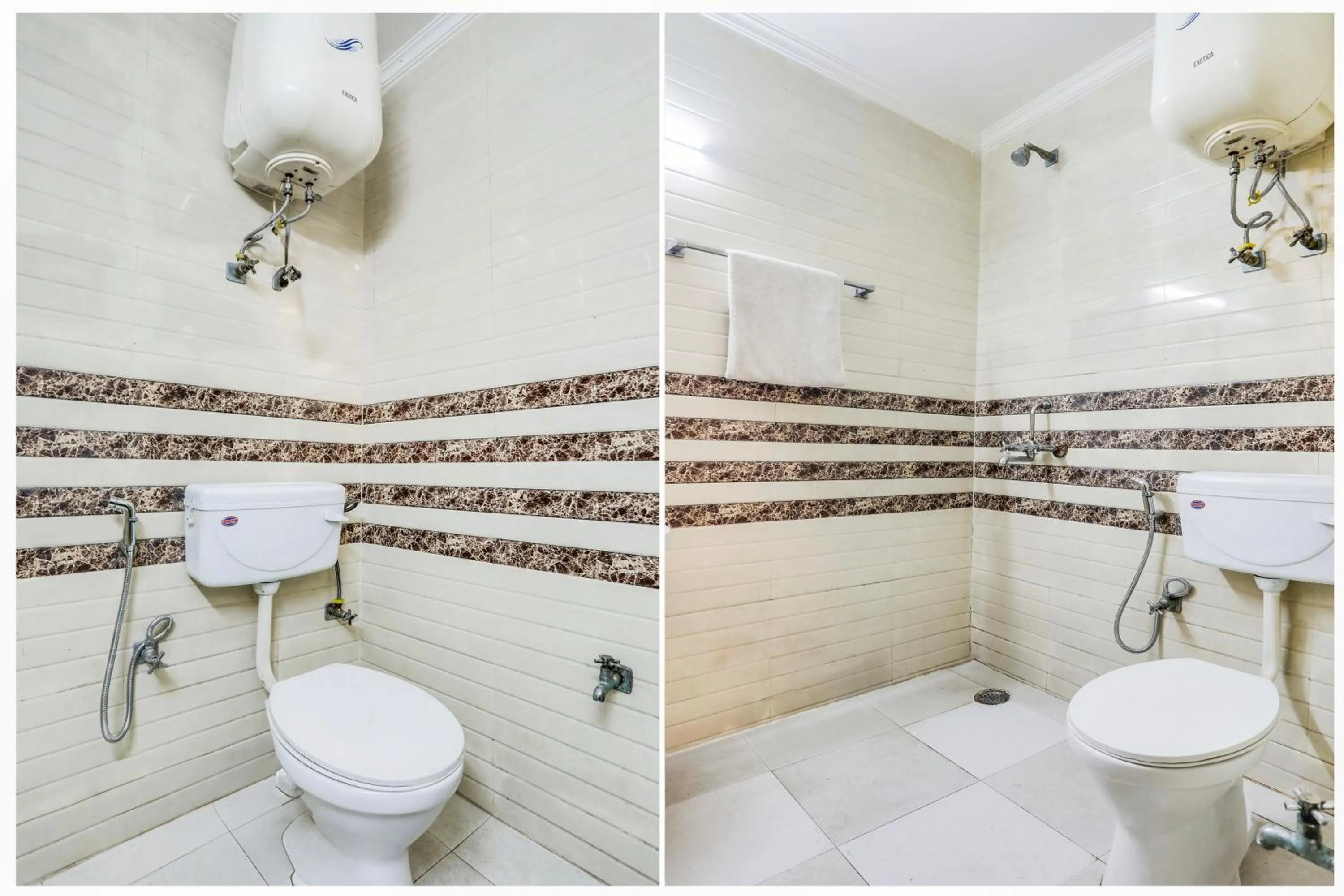 Bathroom in Hotel O Saket Residency KD Plaza Near Saket Metro